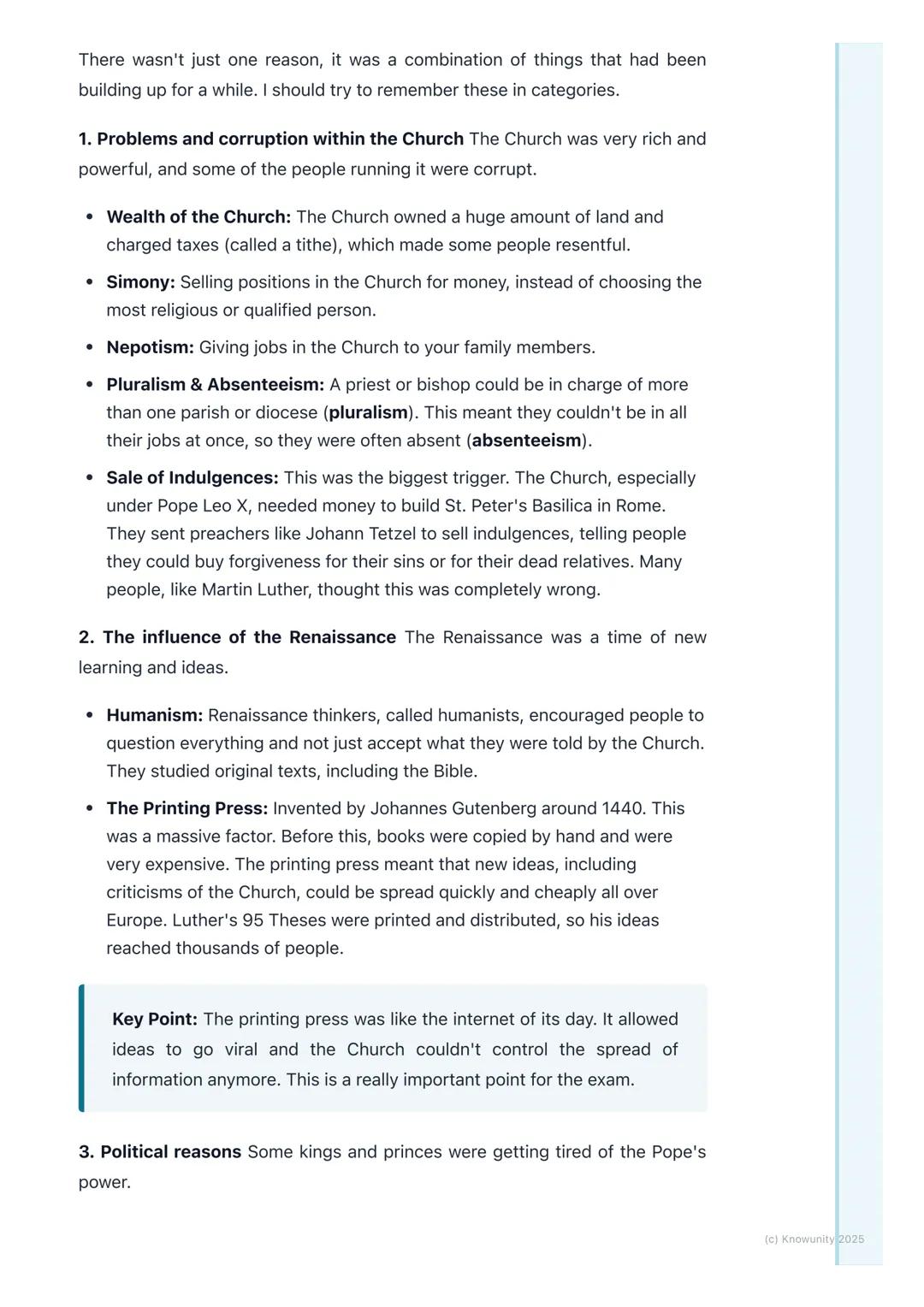 # The Reformation in Europe

An introduction to the Reformation

The Reformation was a major event in European history in the 16th century
(