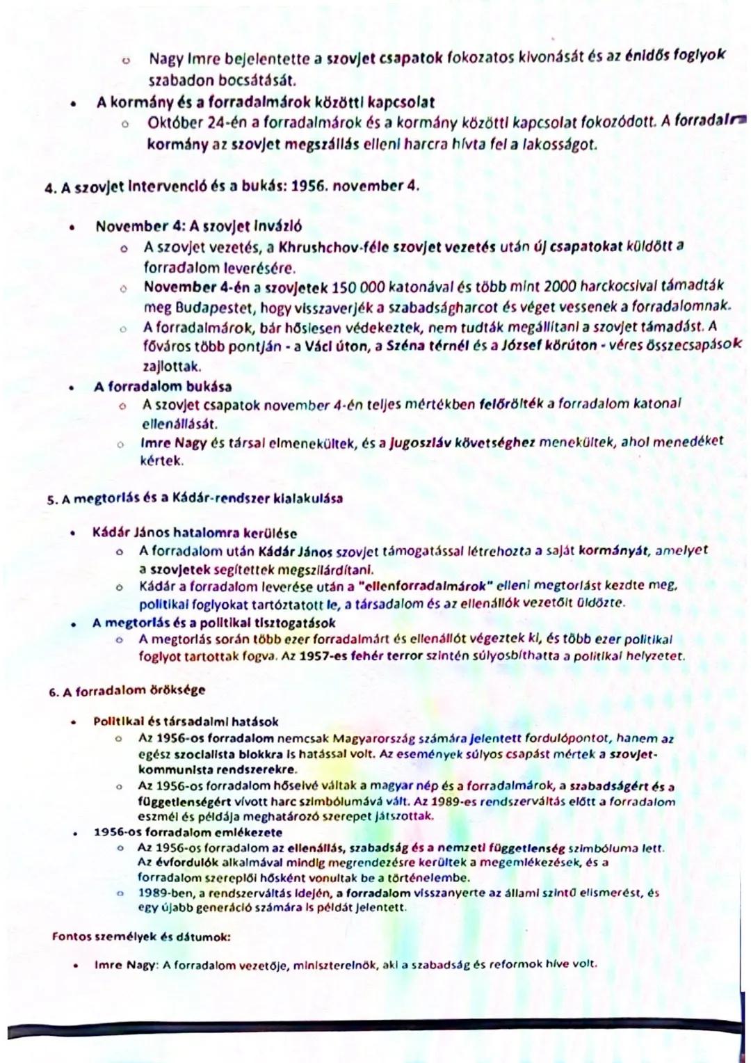 21. tétel Az 1956-os forradalom és szabadságharc
1. Előzmények és háttér
* 1949-1956: Kommunista diktatúra Magyarországon
  * A második vilá