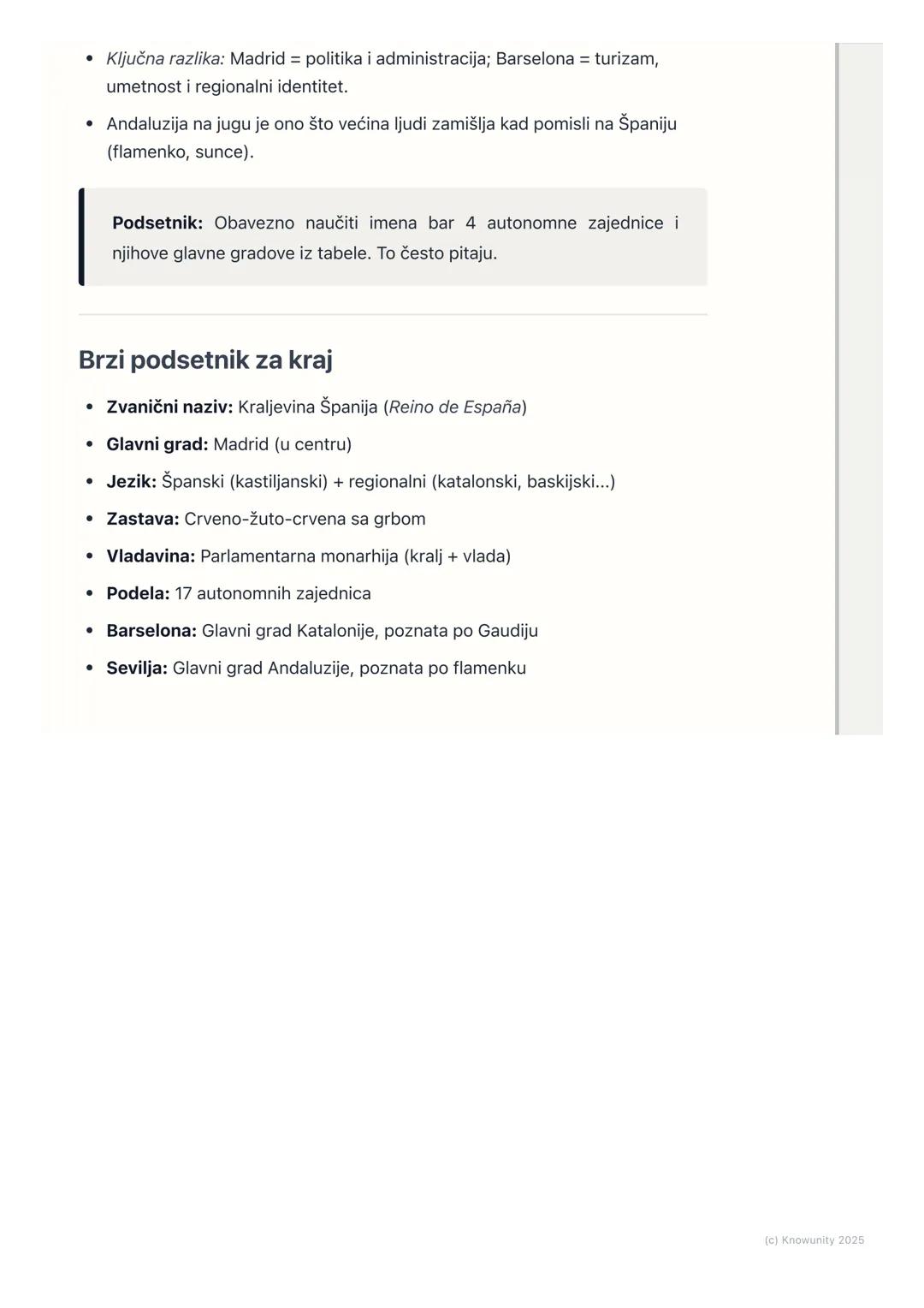 # Španija: Osnovni Podaci

Osnovni podaci o Španiji

Španija, zvanično Kraljevina Španija (Reino de España), je država koja se
nalazi na Pir