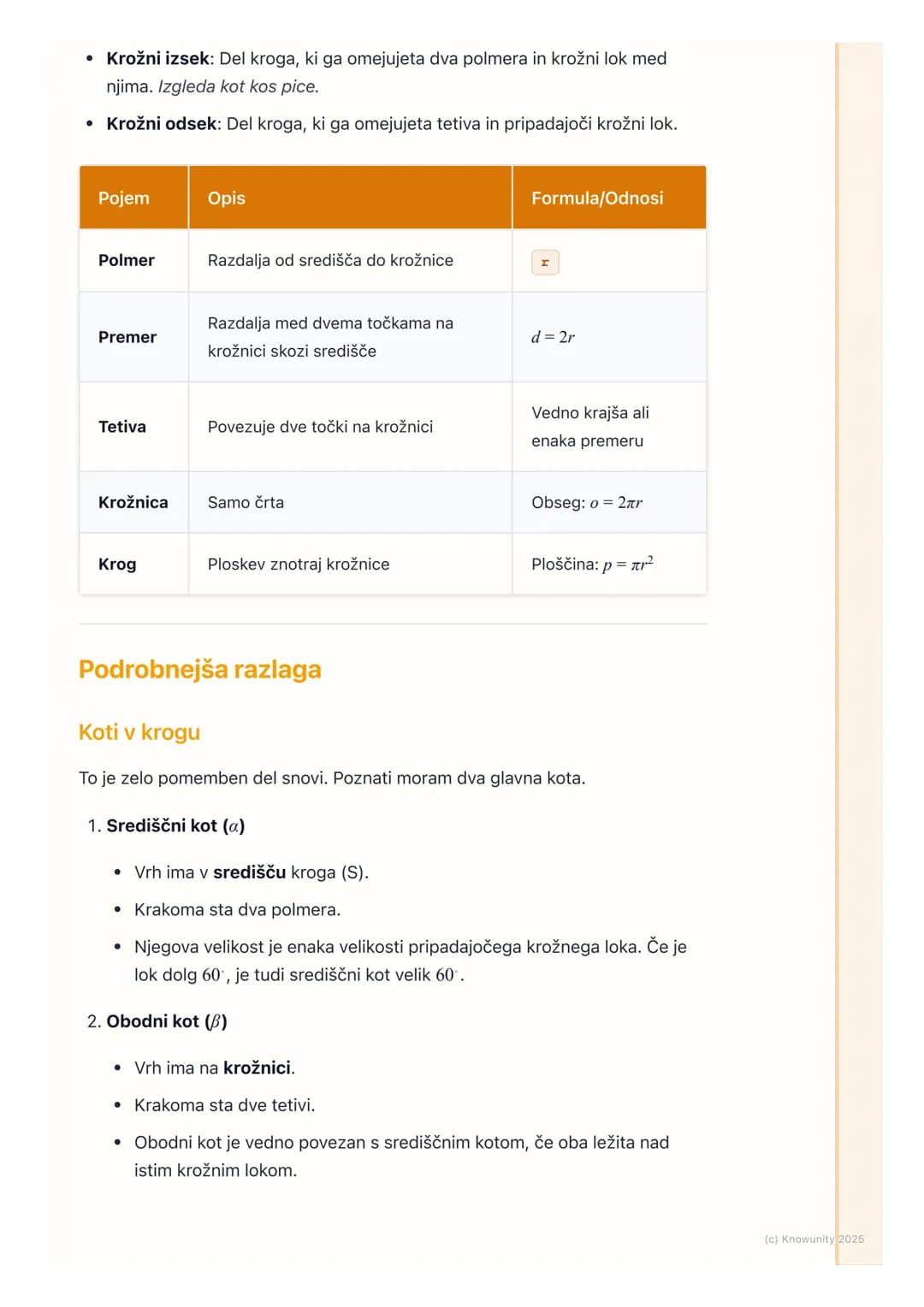 # Krog in krožnica

Uvod v krog in krožnico

Krog in krožnica sta osnovna geometrijska lika. Čeprav ju pogosto
zamenjujemo, je med njima pom