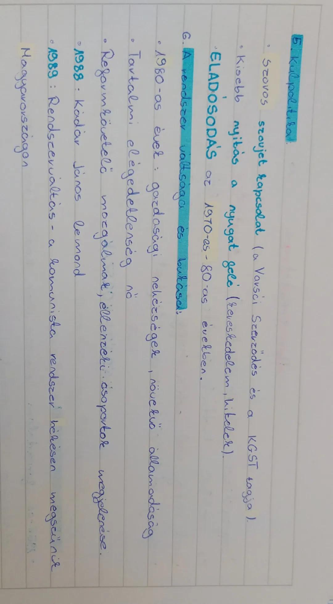 KADA'R - KORSZAK

10.10.

1. Hatalamra levülés:

- 1956-os forradalom leverése után kädär János revült hatalomra (1956. november).

- A magy