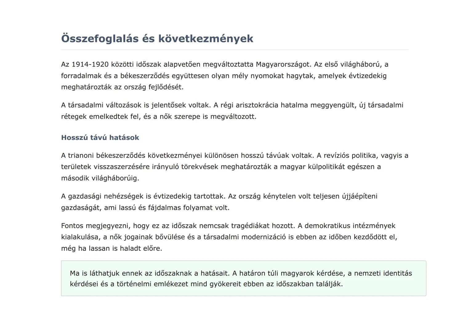 Az első világháború és következményei
Magyarországon (1914-1920)
A világháború hatásai és a forradalmak kora Magyarországon
Történelem  Grad