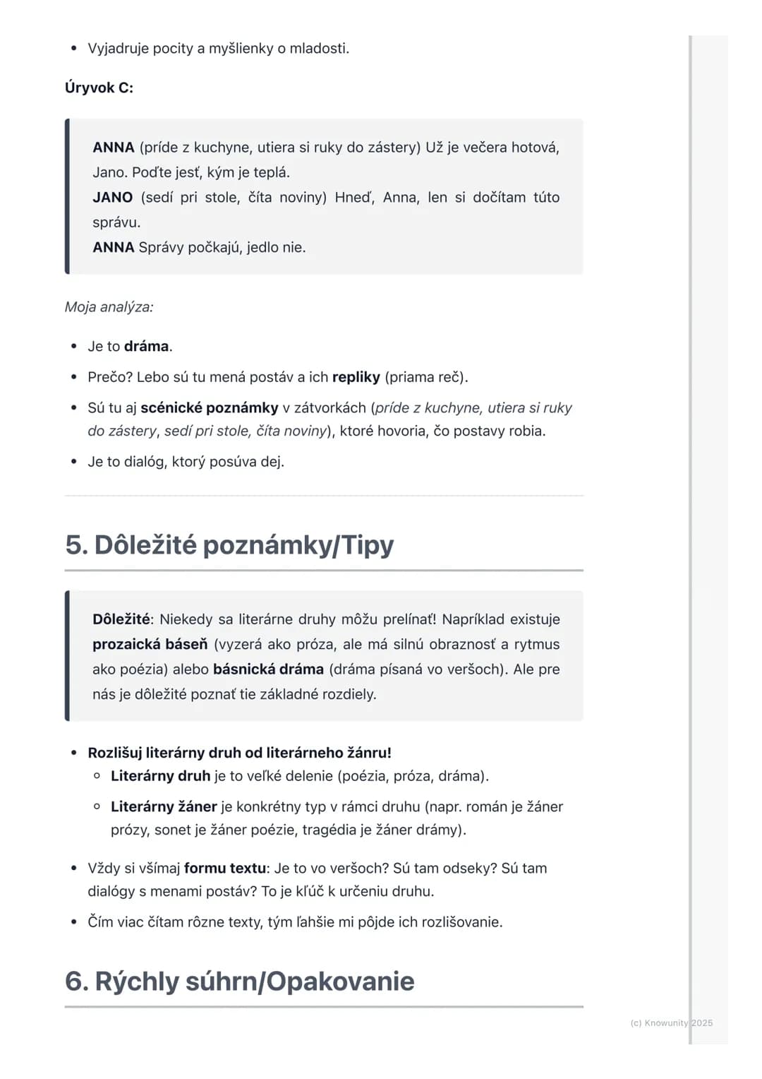 # Poézia, próza, dráma
(charakteristika)

1. Prehľad literárnych druhov

Takže, na slovenčine sa učíme, že literatúra nie je len taký jeden 