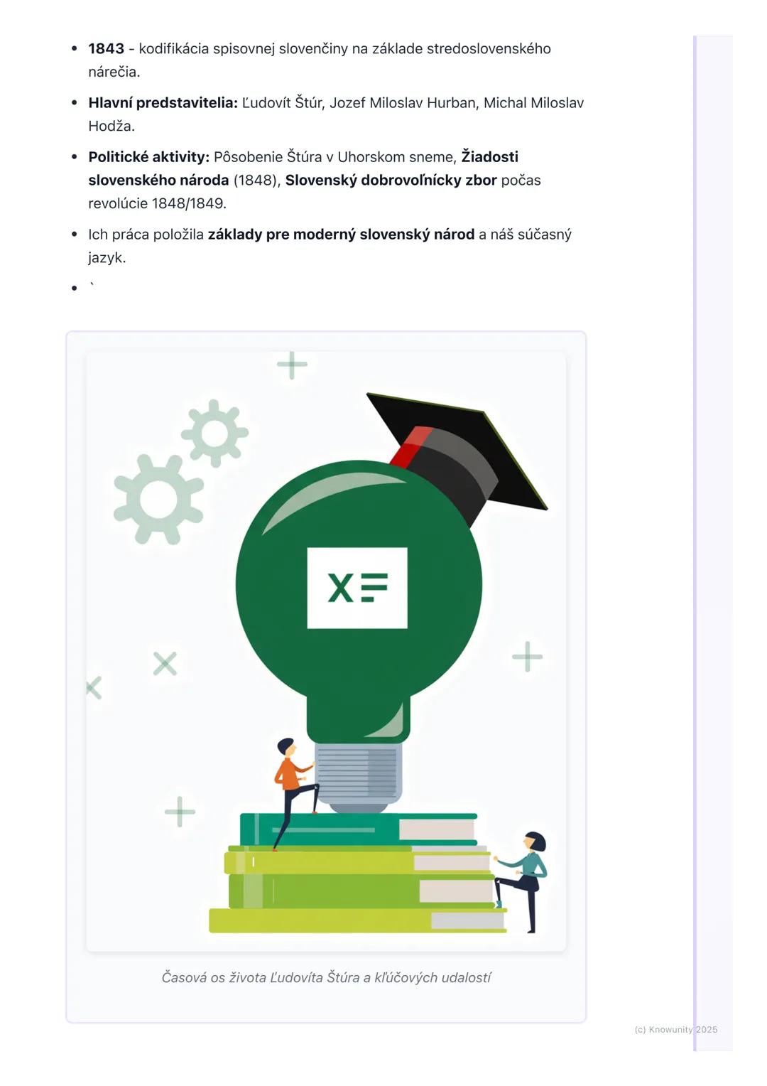 # Ľudovít Štúr a jeho generácia

Úvod do témy

Ahojte! Dnes si ideme zopakovať veľmi dôležitú tému z dejepisu - Ľudovít Štúr
a jeho generáci