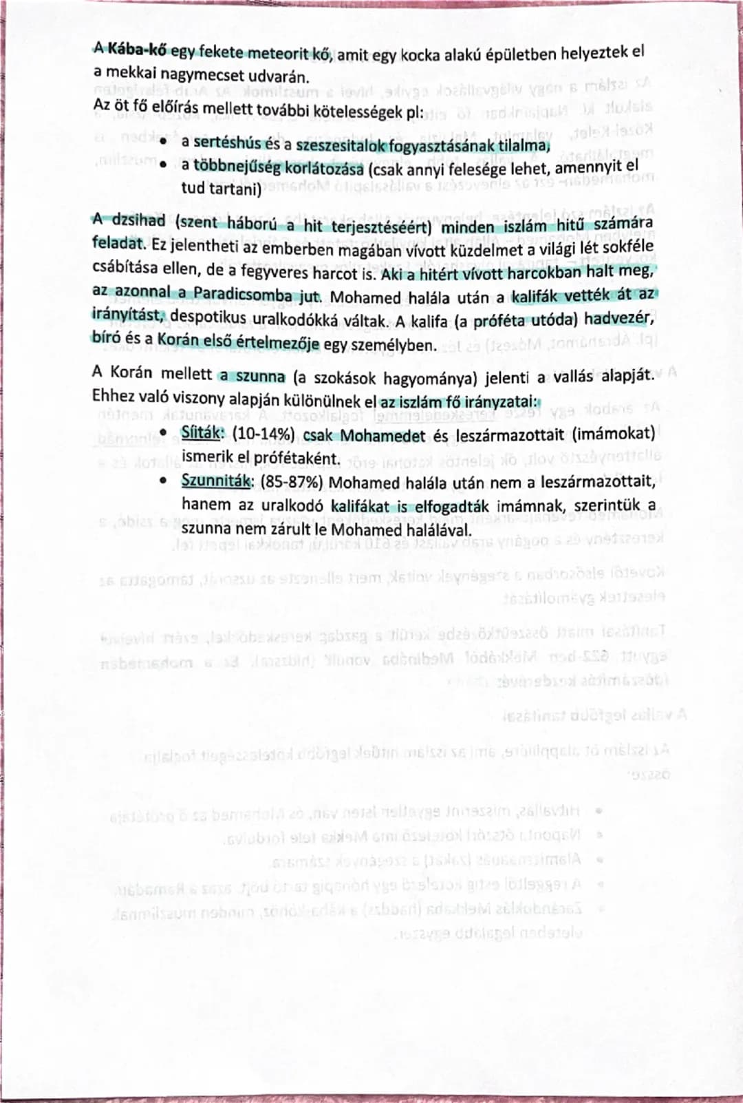 # 2. tetel
Matsaylen nedtylüghute Az iszlám vallás

Az iszlám a nagy világvallások egyike, hívei a muszlimok. Az Arab-félszigeten
alakult ki