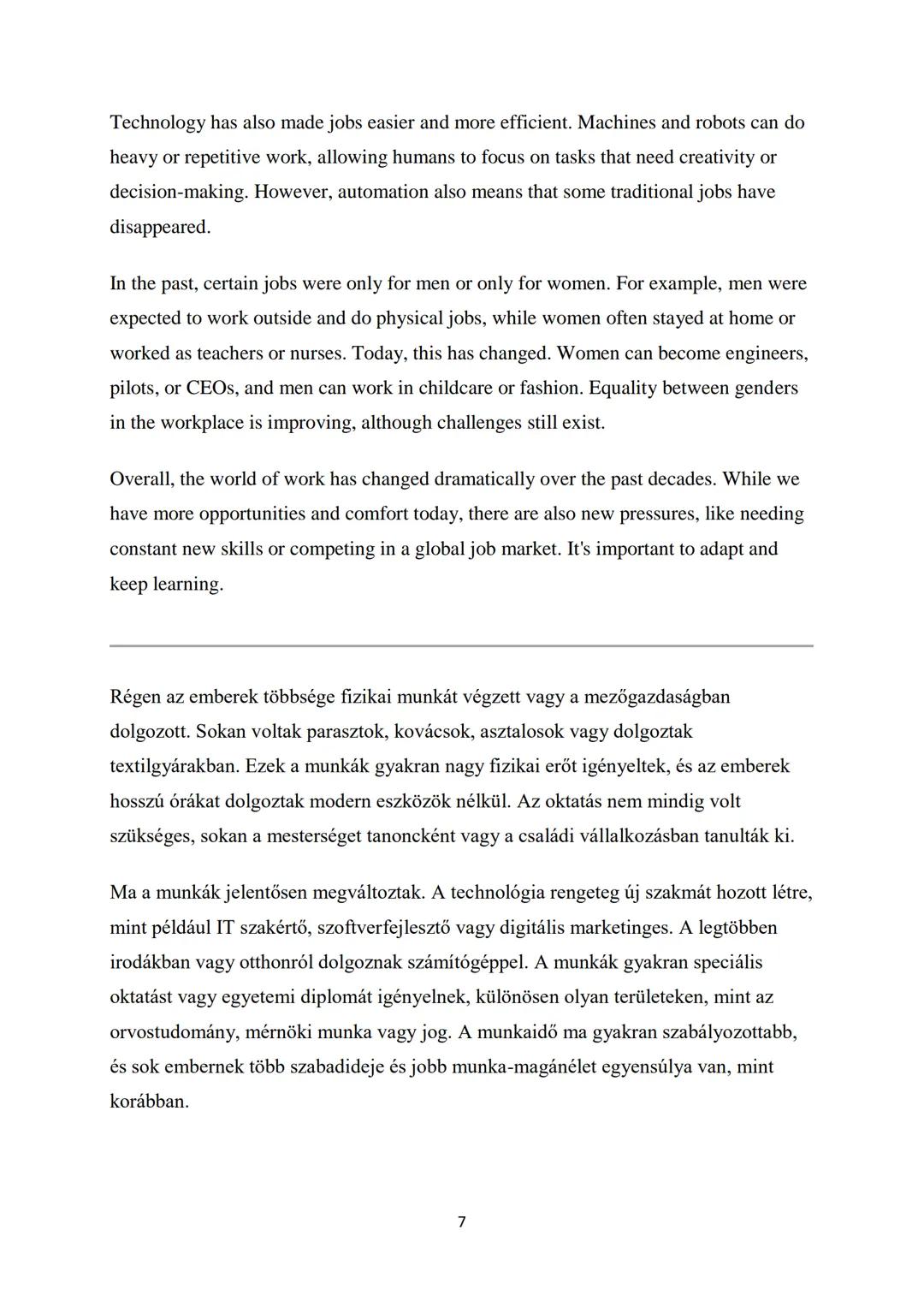 1. KÖRNYEZETI, GLOBÁLIS PROBLÉMÁK ENVIRONMENTAL AND
GLOBAL PROBLEMS
Talking points (EN):
- Types of pollution (air, water, land)
- Causes an