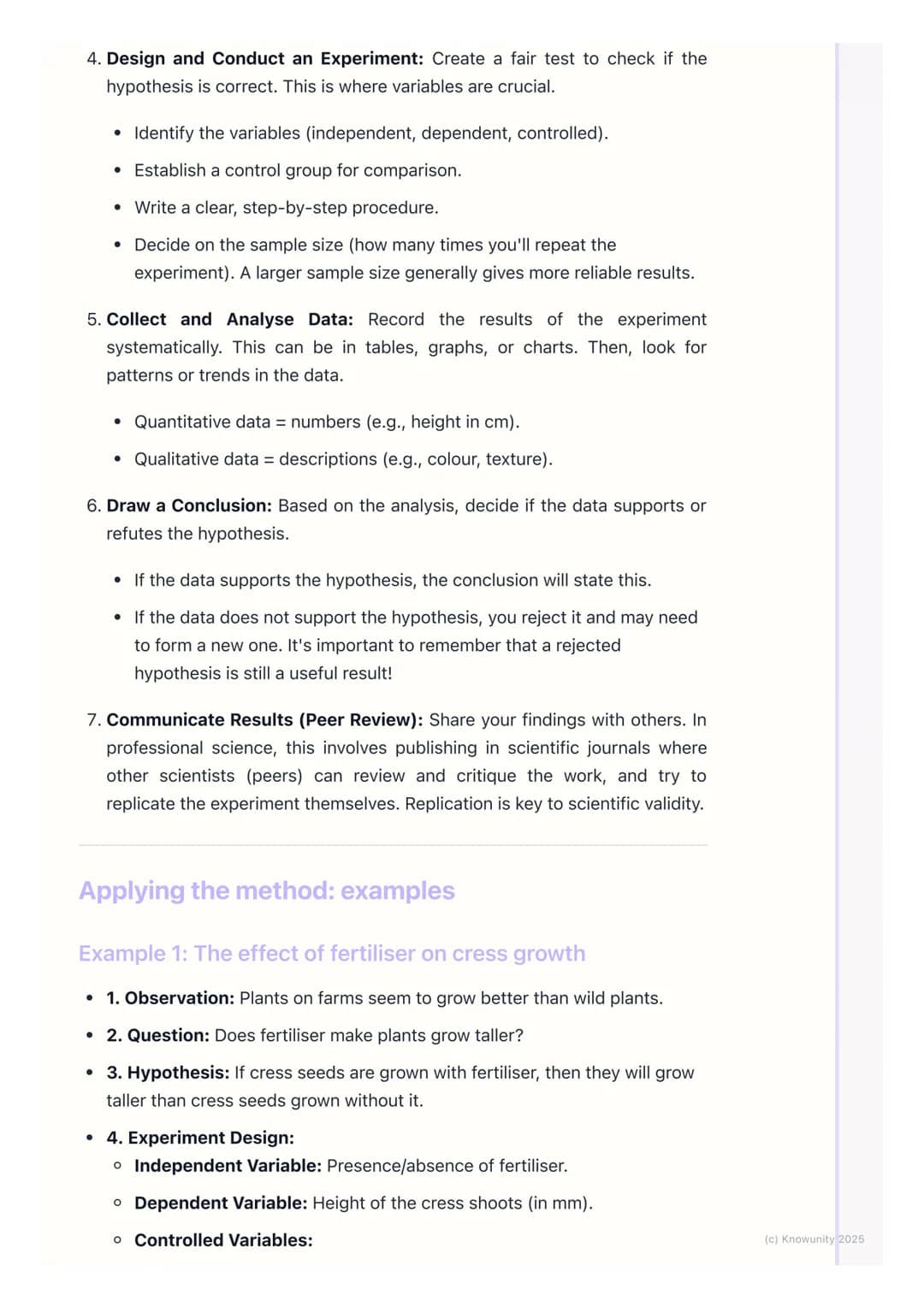 # The Scientific Method

Introduction to the scientific method

The scientific method is the process that scientists use to investigate the

