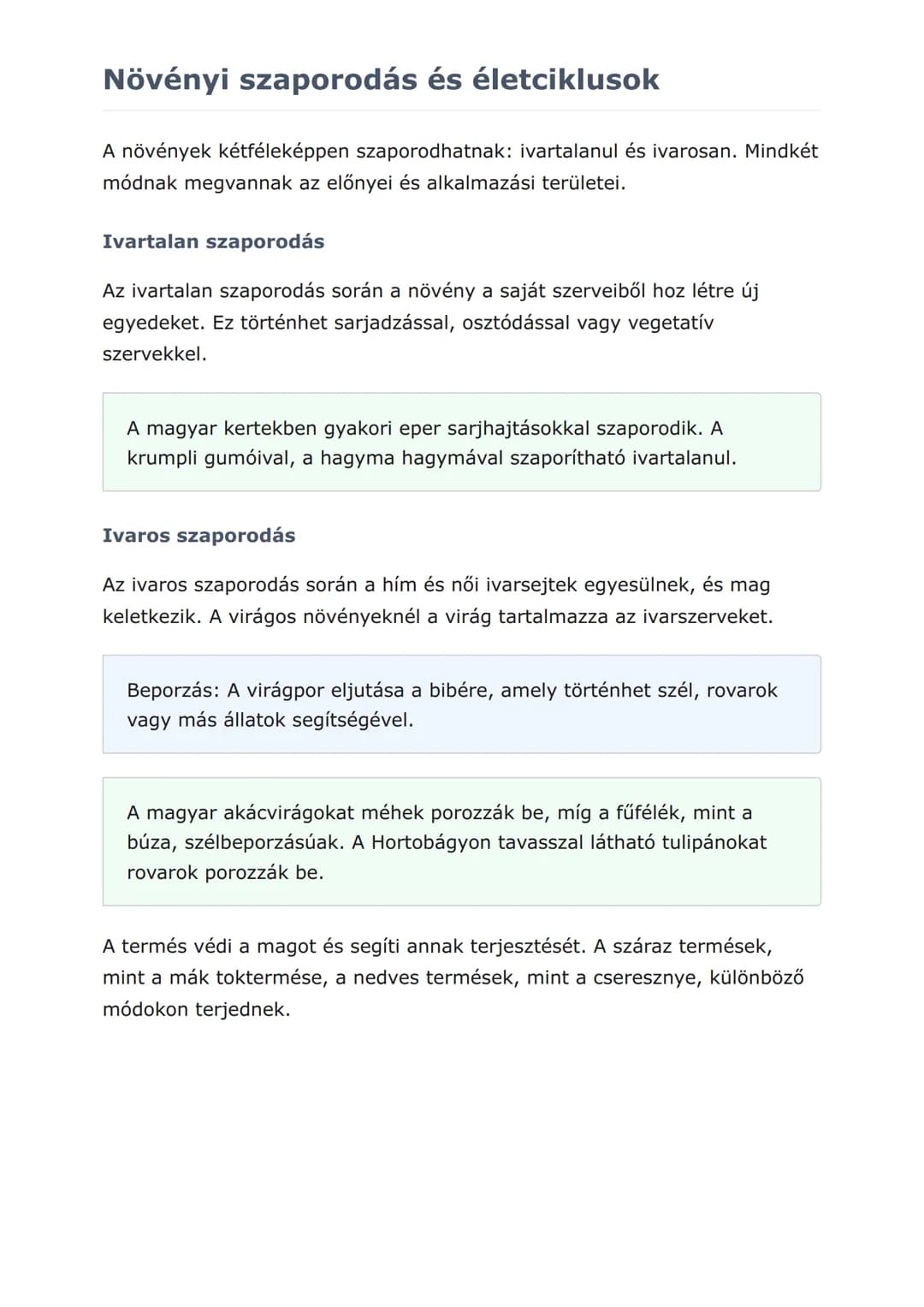 Növények testfelépítése és
életműködései
A növények szerveinek felépítése és működése
Biológia • Grade 7 • Hungary
Mit fogunk megtanulni
✓ M