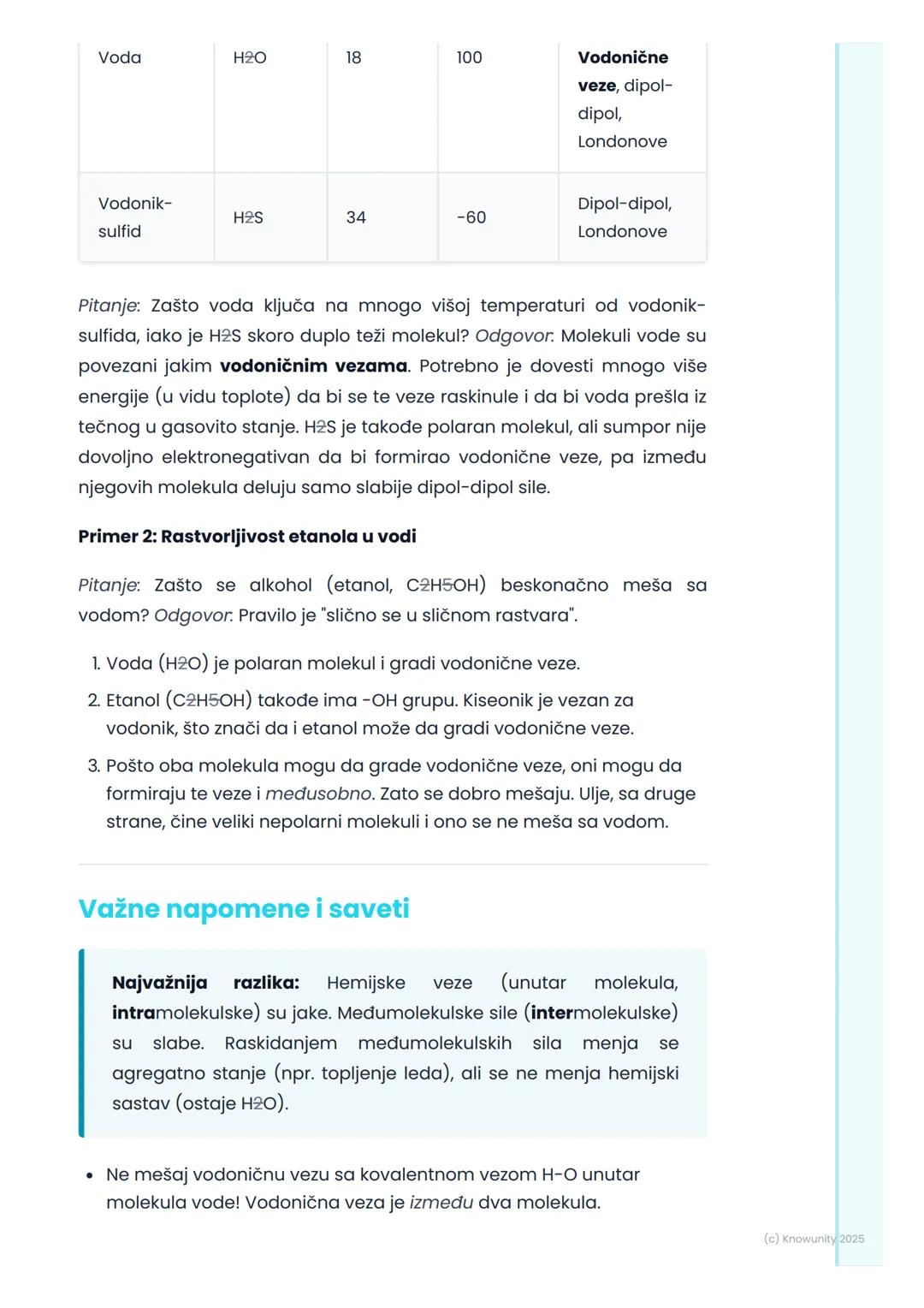 # Međumolekulske sile

Uvod u međumolekulske sile

Ovo su sile koje deluju između molekula. Važno je da ne pomešam ovo
sa hemijskim vezama (