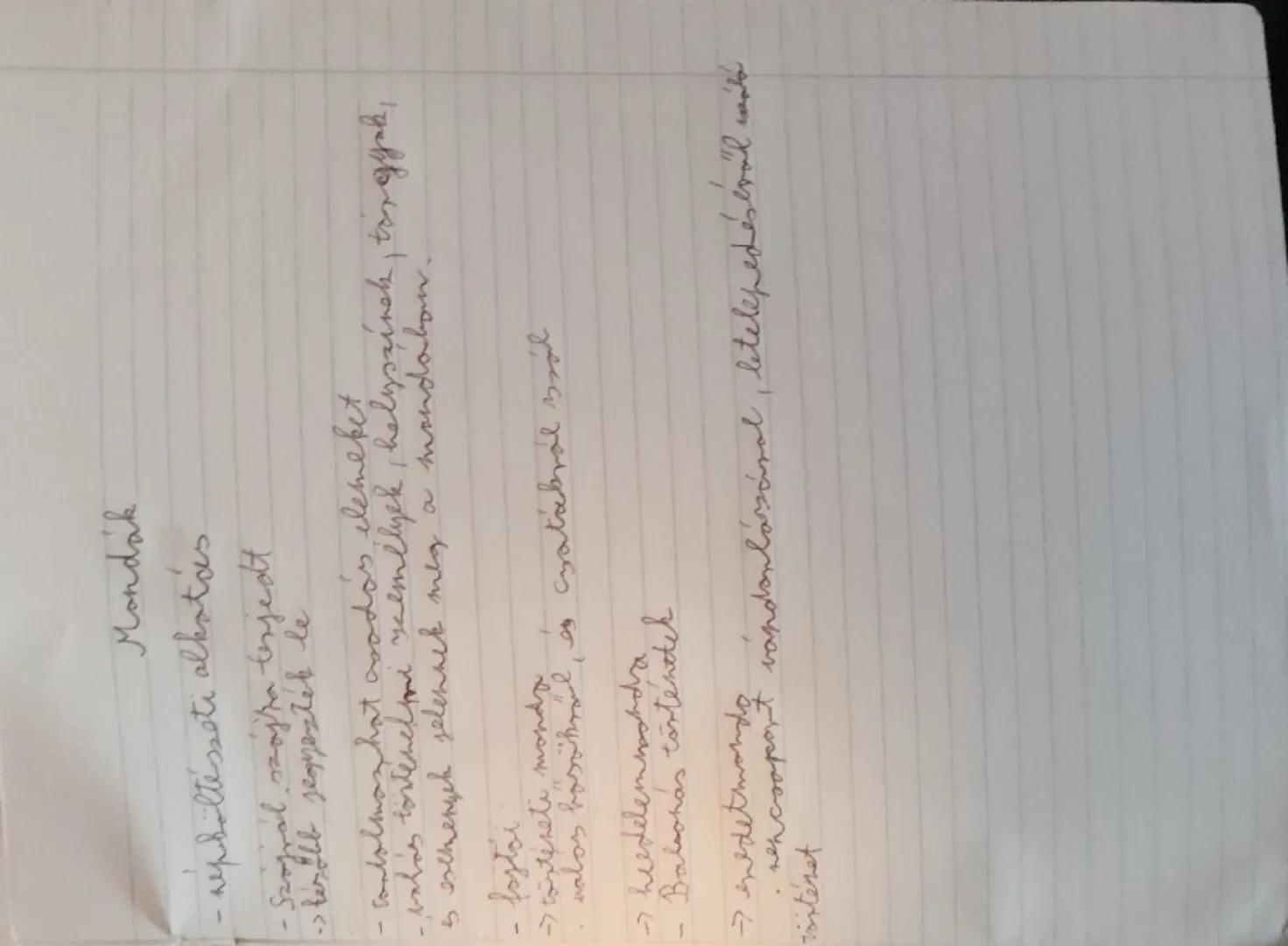 Mondak

- sephöltészeti alkotás

-Szagral, szajtra terjedt
-hesabb jegyezték le

- Contolman hat asodás elemeket
-bahas tontenelmi valmelyek