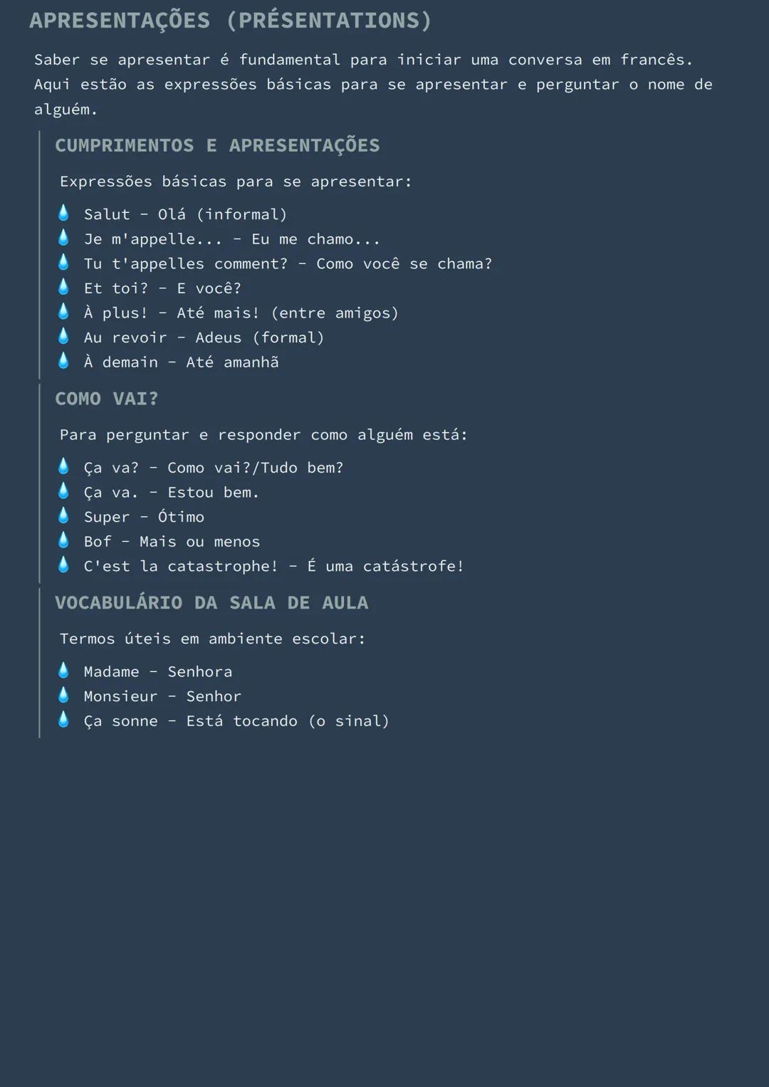 # FRANCÊS BÁSICO PARA INICIANTES

## A CIDADE (LA VILLE)

No francês, os lugares na cidade são nomeados com artigos definidos (le,
la, l'). 