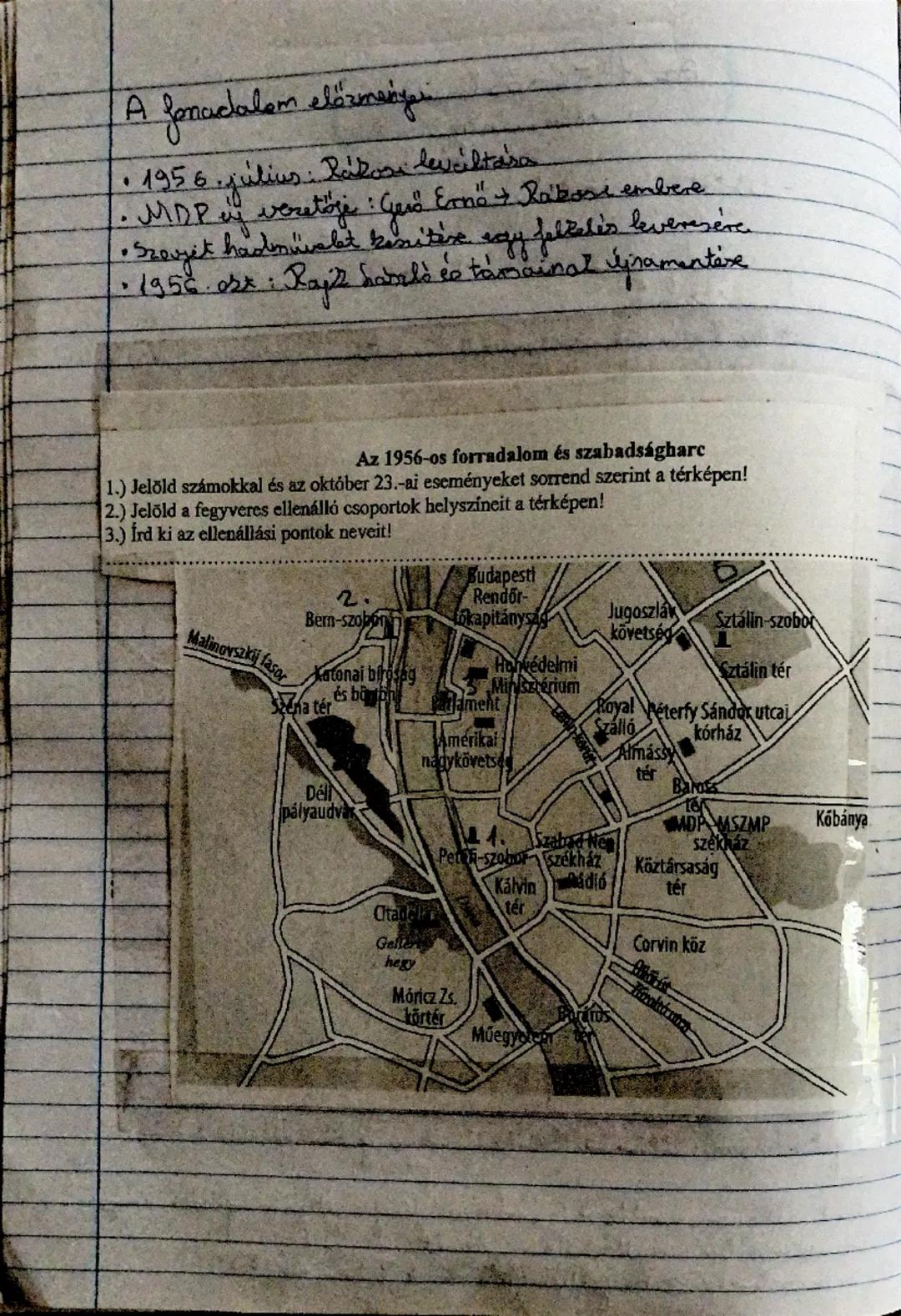 # Az 1956-os fonadalom
elörményei

A Rálose-déktatúra válsága.

*   Gardasági válság termelőszövetkezetes és.
*   Eletsrimonal csörbenése
és