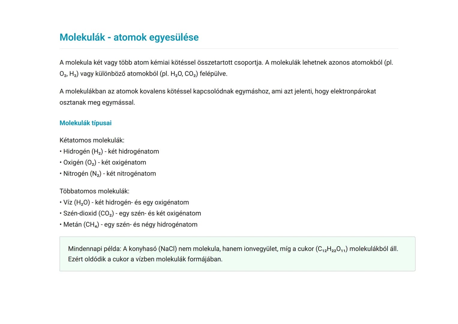 Az anyag részecskeszerkezete: atomok, molekulák,
ionok
Az anyag alapvető építőkövei és szerkezeti egységei
Kémia • Grade 9 • Hungary
Tanulás