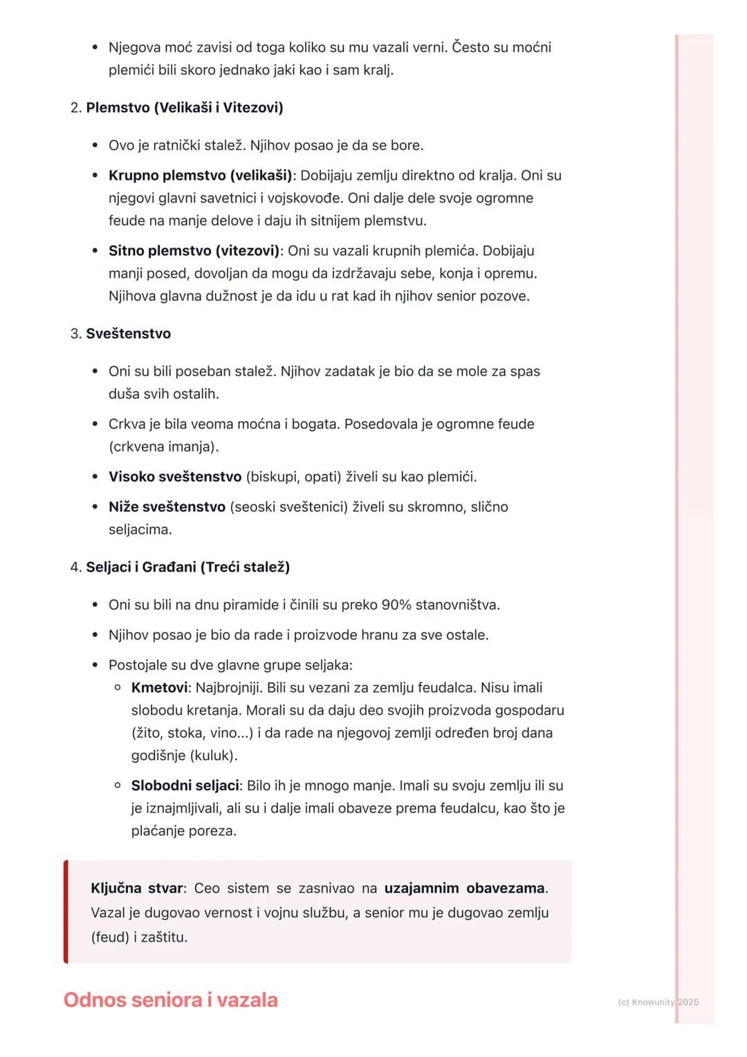 # Feudalizam – kako je bilo
organizovano društvo

Šta je feudalizam?

Feudalizam je način na koji je bilo organizovano društvo u srednjem ve