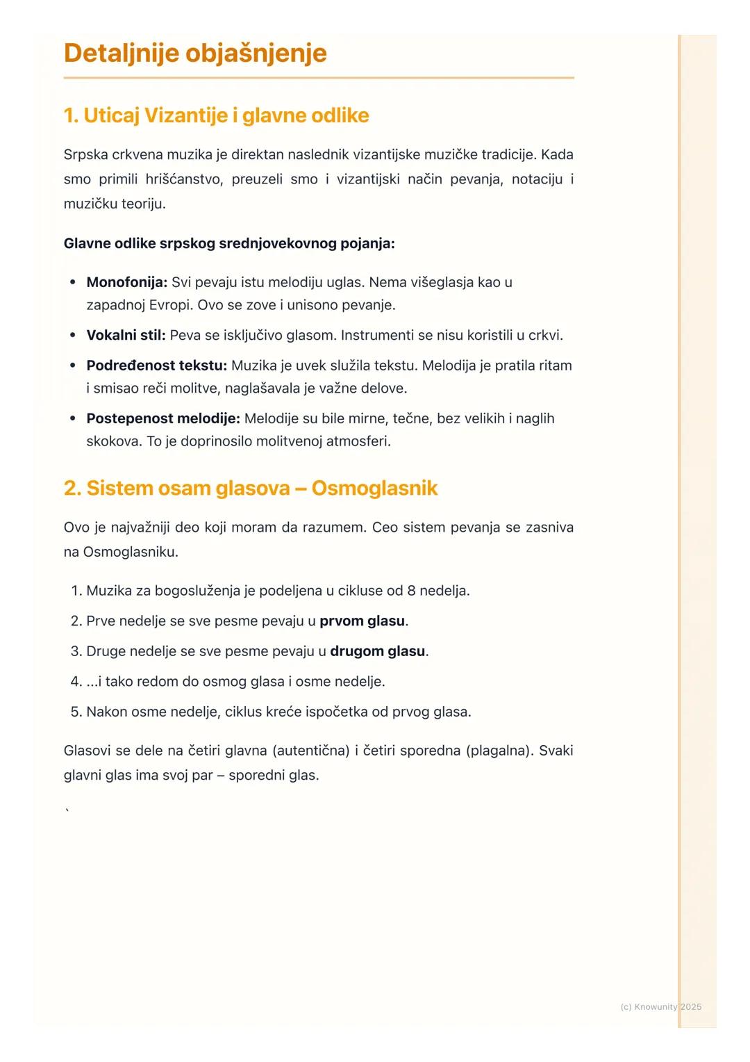 # Srpska srednjovekovna
muzika

Uvod u srpsku srednjovekovnu muziku

Srpska muzika u srednjem veku je bila skoro isključivo duhovna, tj. crk