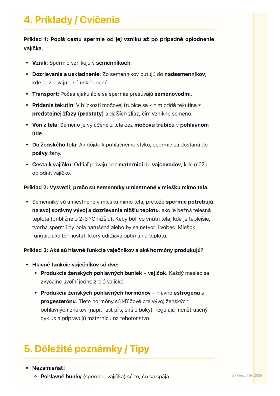 # Rozmnožovacia sústava

1. Prehľad rozmnožovacej sústavy

Rozmnožovacia sústava je veľmi dôležitá časť nášho tela, ktorá zabezpečuje,
aby s