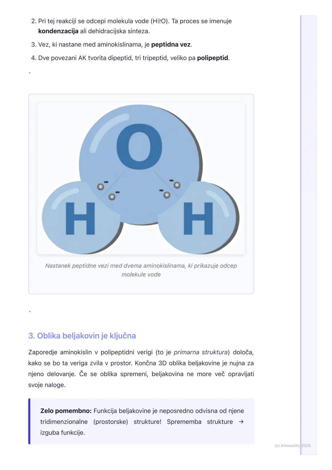 # Organske molekule:
beljakovine

Splošno o beljakovinah

Beljakovine (ali proteini) so ene od štirih glavnih vrst organskih molekul v živih