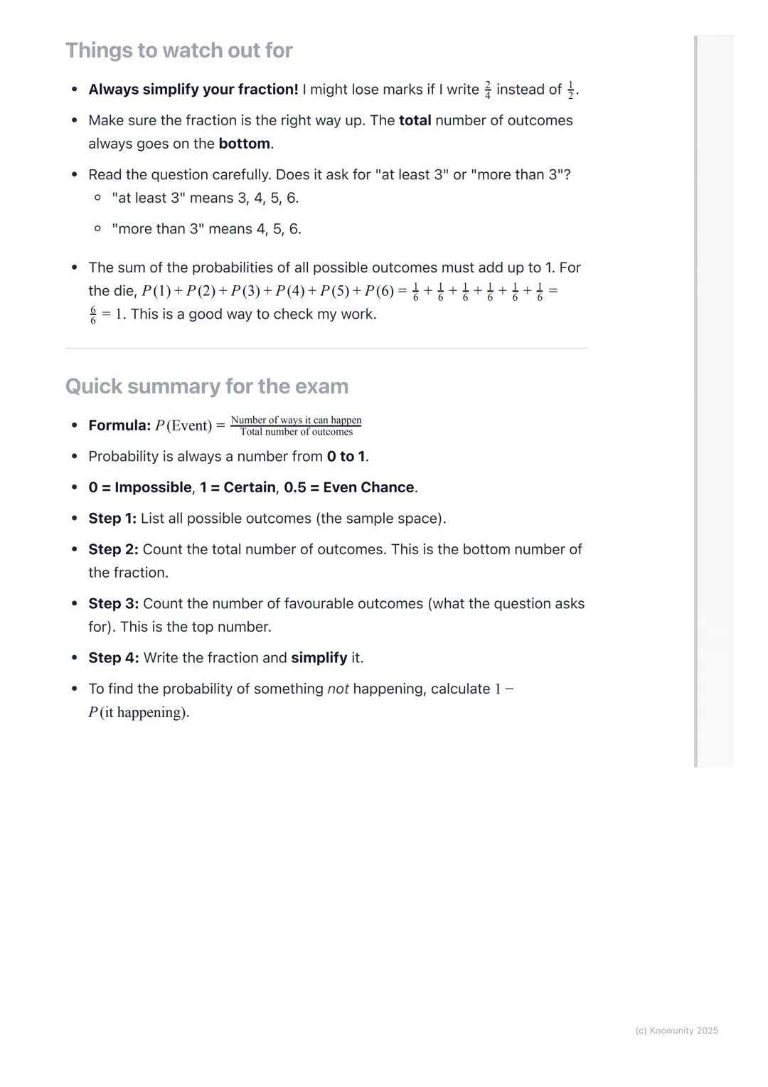 # Introduction to Probability

What is probability?

Probability is a way of measuring how likely it is that something will happen.
It's all