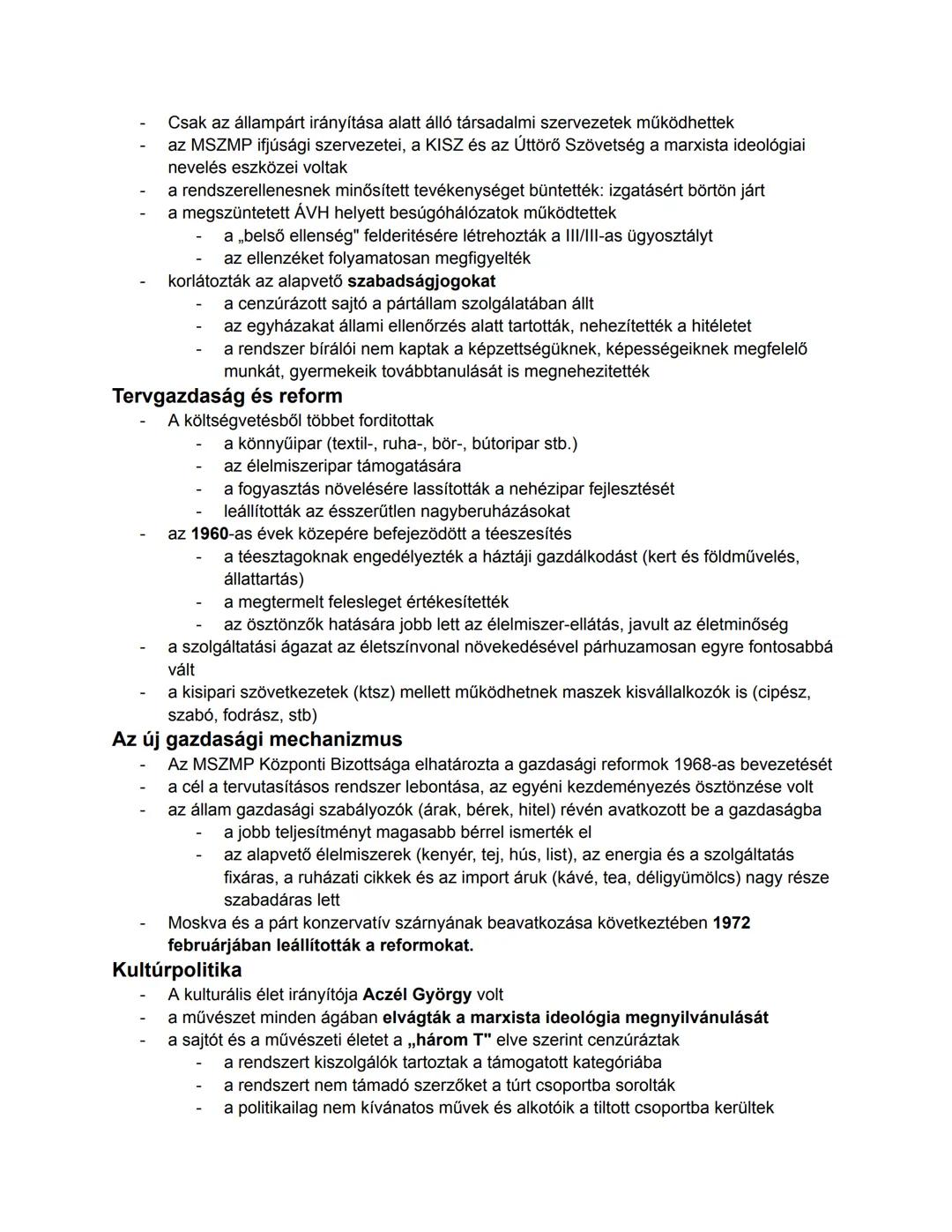 # Kádári diktatúra
(1956-1989)

## Előzmények
- Az 1948-as kommunista hatalomátvétel után kiépült a rákosi diktatúra (1948-53)
- Sztálin dea