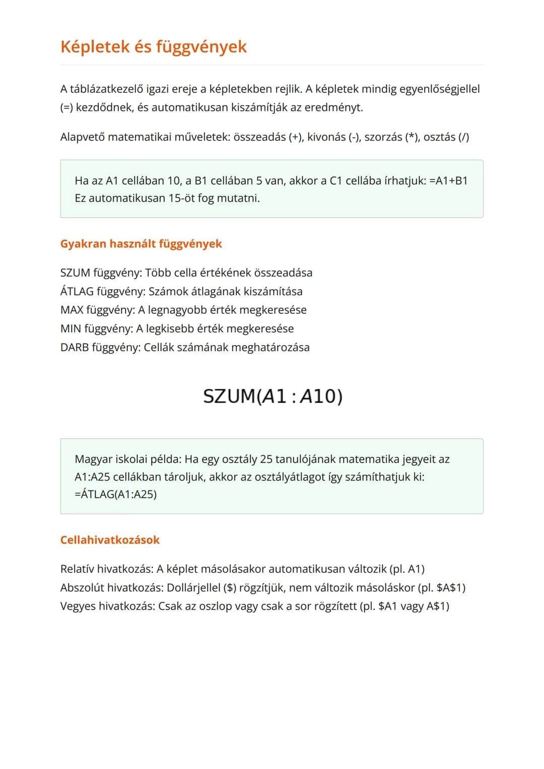 Táblázatkezelő programok alapjai
- Excel és LibreOffice Calc
Táblázatkezelés alapjai, képletek, függvények és gyakorlati alkalmazások
Inform