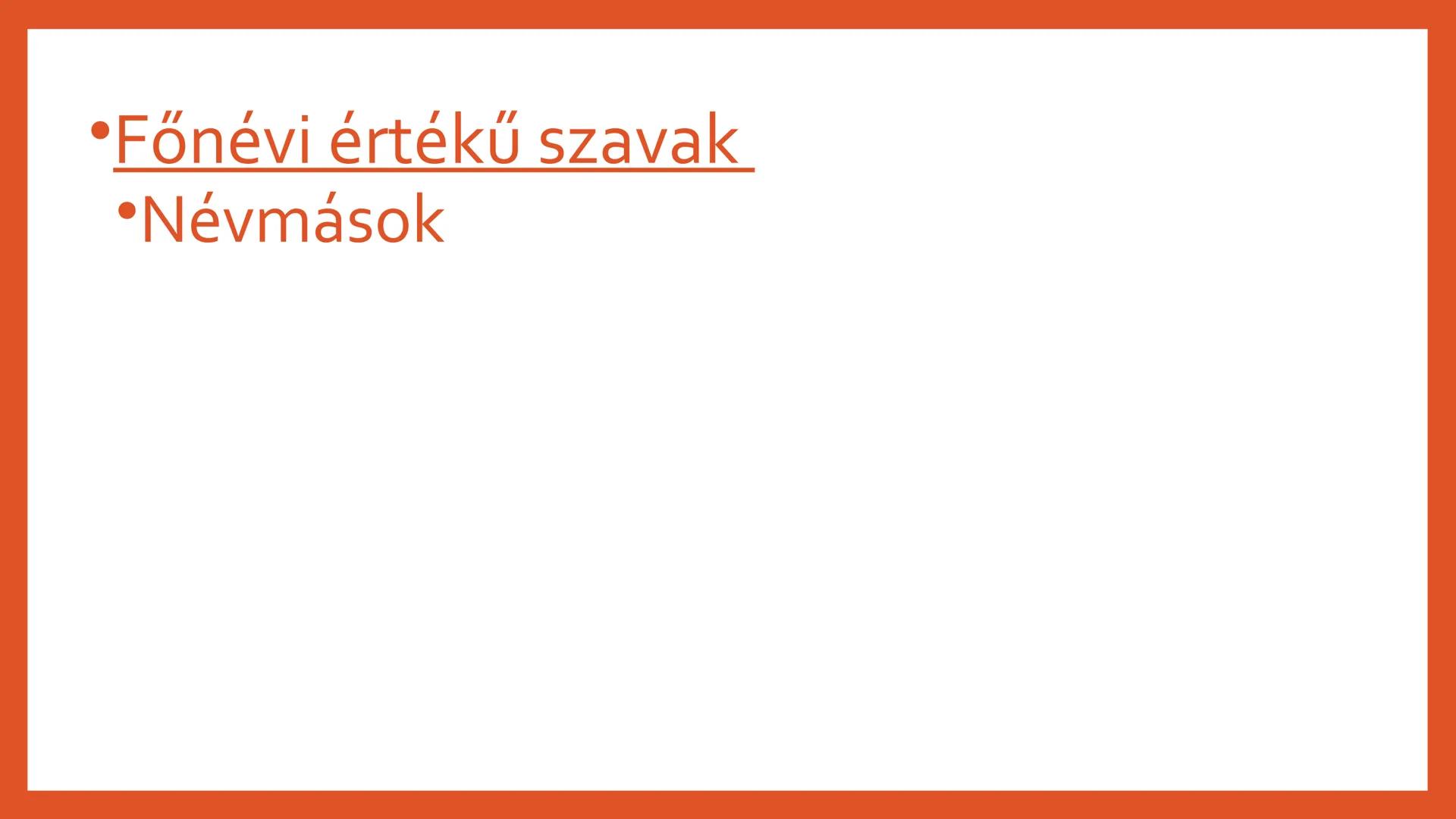 # AZ ALANY ÉS AZ
## ÁLLÍTMÁNY # Az alany

*   Az állítmány bővítménye
*   Kérdései:
*   Ki? Mi? Kik? Mik?
*   Jelölése:
*   Jele:
    *   A
