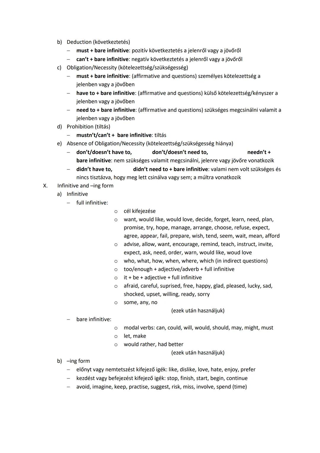 Kisérettségi 9. osztály
Angol írásbeli
egyesszám
Subject pronoun
(alanyi)
Object pronoun
(tárgyas)
Possessive
adjective(birtokos)
I
me
my
yo