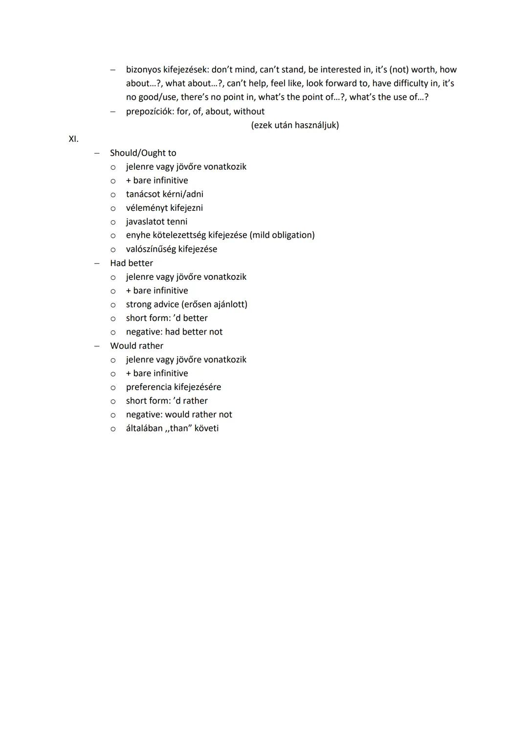 Kisérettségi 9. osztály
Angol írásbeli
egyesszám
Subject pronoun
(alanyi)
Object pronoun
(tárgyas)
Possessive
adjective(birtokos)
I
me
my
yo