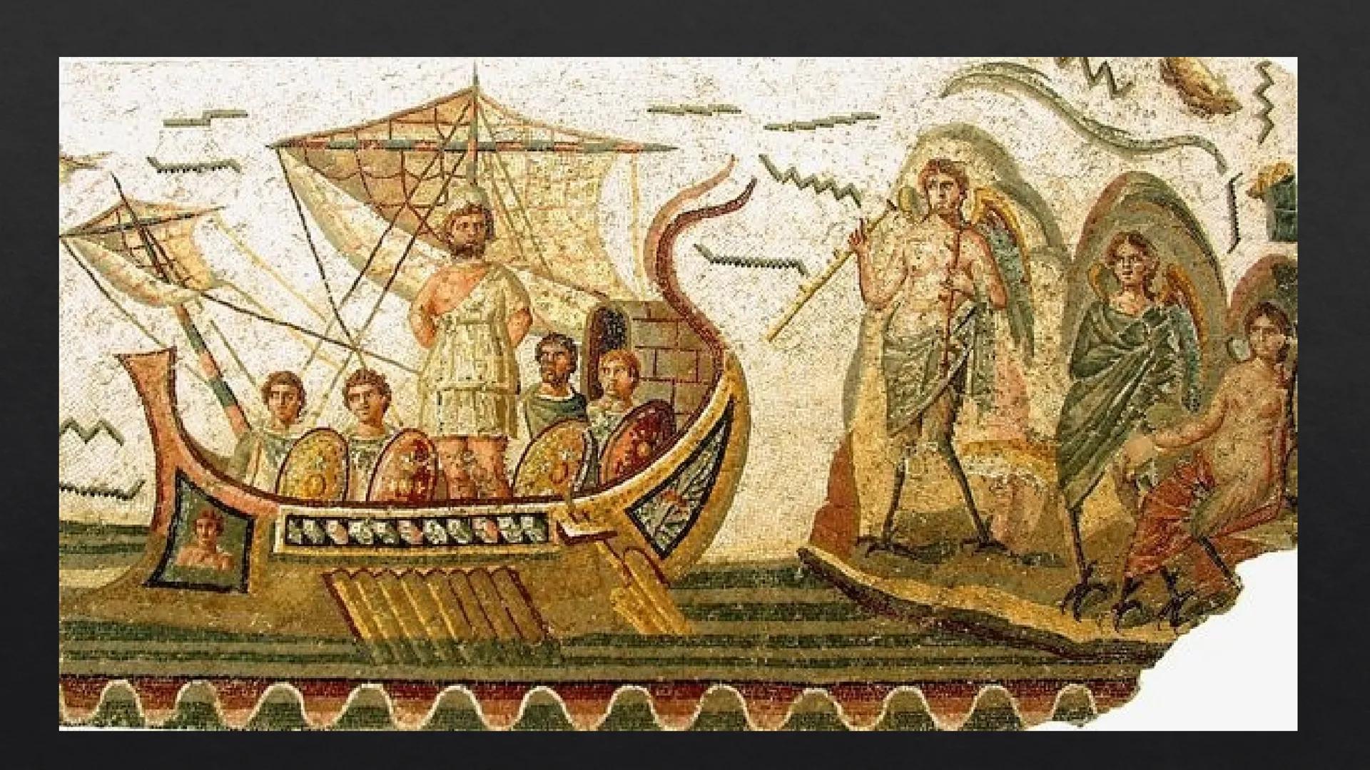 Homérosz: Odüsszeia  ## Odüsszeia

◇ Keletkezési ideje:
◇ i.e. 8. század (?)
◇ Szerzője:
◇ Homérosz (?)
◇ Műfaja:
◇ Eposz
◇ Mondakör:
◇ Trój