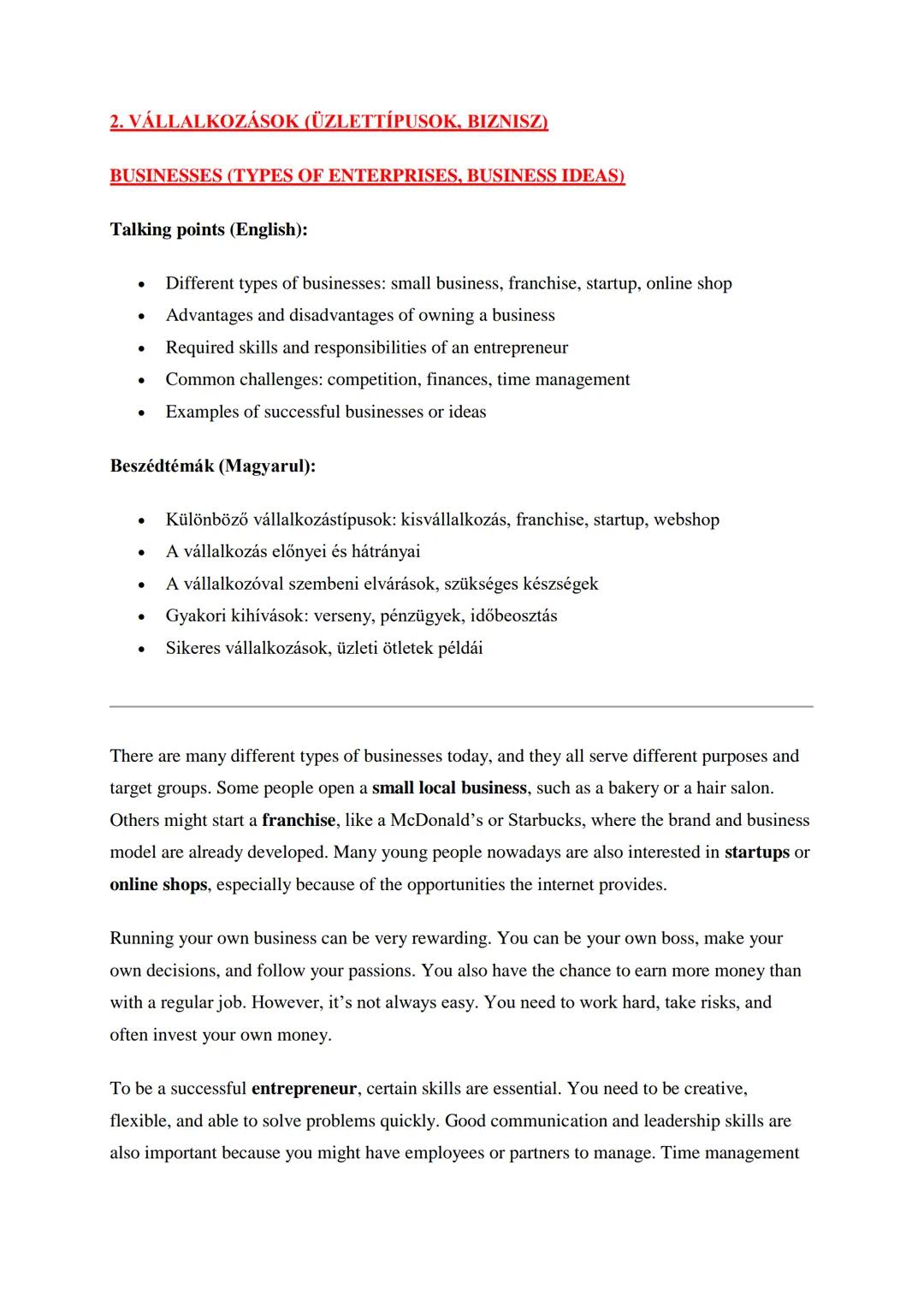 1. EGÉSZSÉGTELEN SZOKÁSOK, MIT TEHETÜNK ELLENE?
UNHEALTHY HABITS - WHAT CAN WE DO ABOUT THEM?
Talking points (English):
- Common unhealthy h