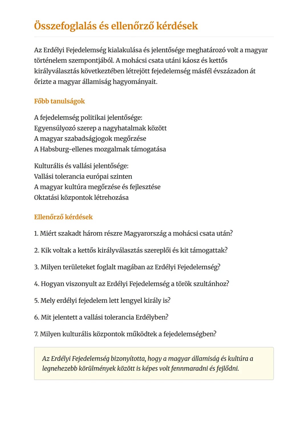 A magyar királyság három részre
szakadása és Erdély fejedelemség
Magyarország felosztása és az Erdélyi Fejedelemség kialakulása
Történelem  