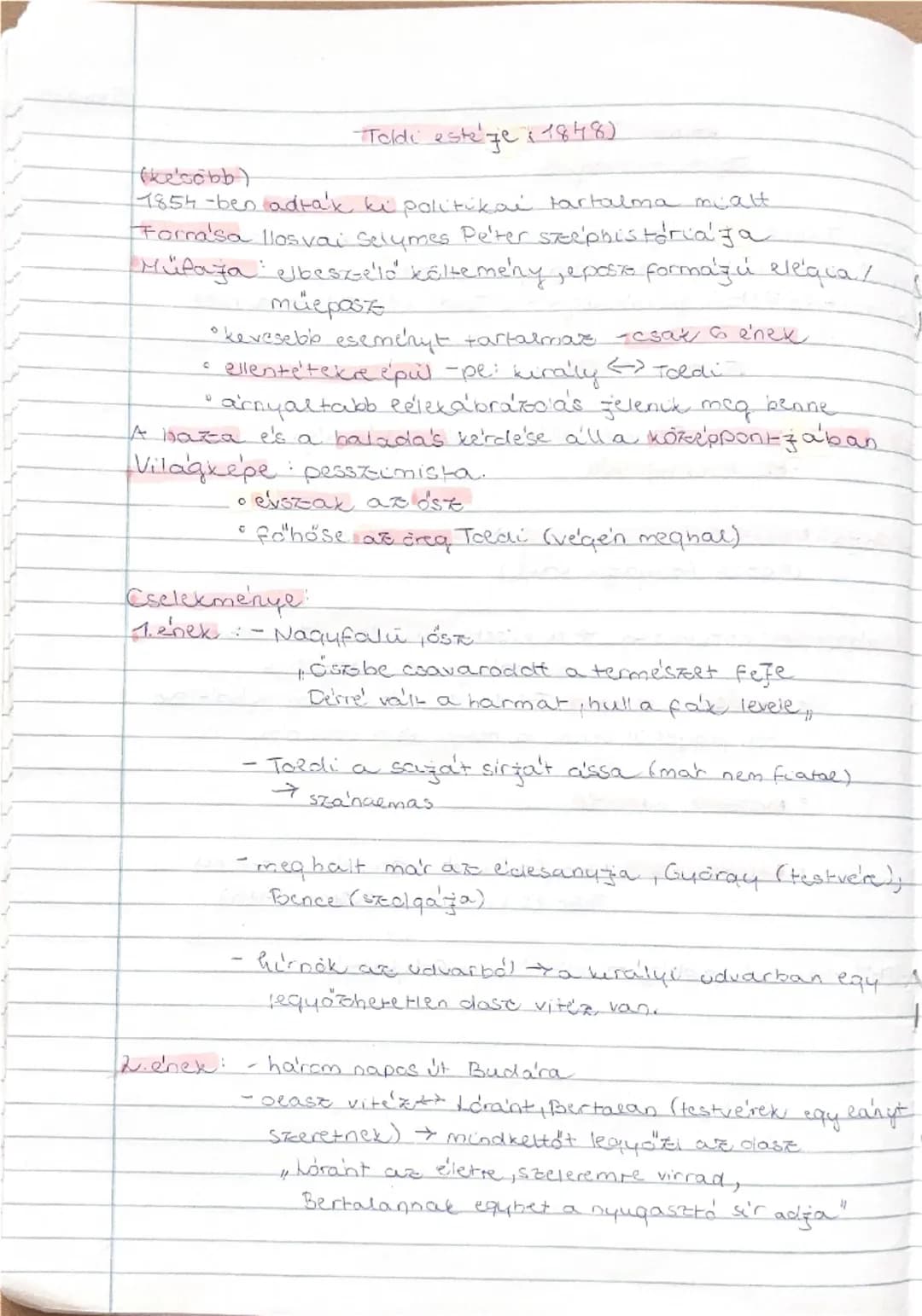 (kecobb)
Toldi este je 1848)
1854-ben adtak ki politikai tartalma mialt
Forrasa llos vai selymes Péter széphistóriája
Műfaja elbeszélő költe