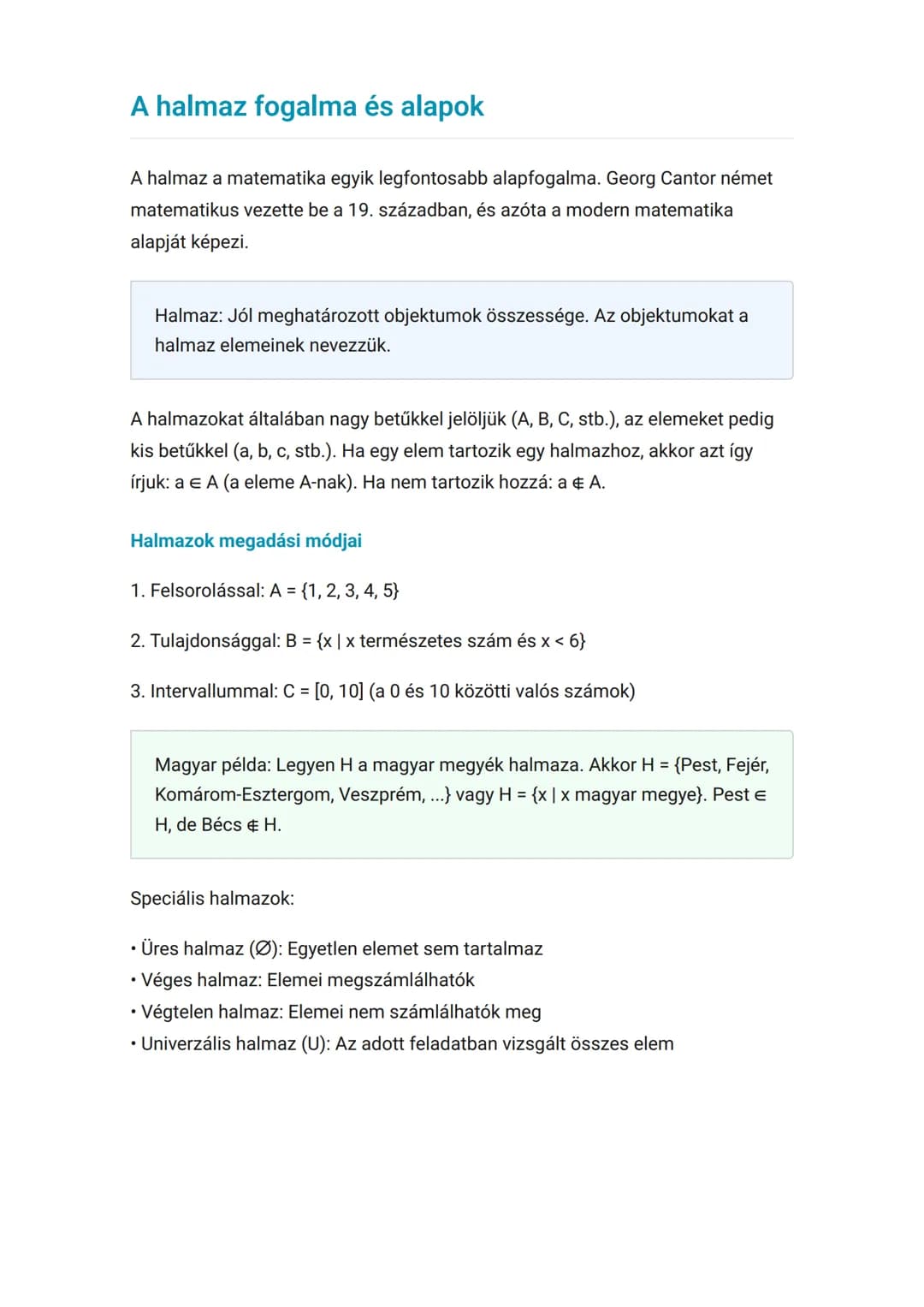 Logika és halmazelmélet:
Halmazok, halmazműveletek és
Venn-diagramok
Halmazok alapfogalmai, műveletek és vizuális ábrázolás
Matematika • Gra