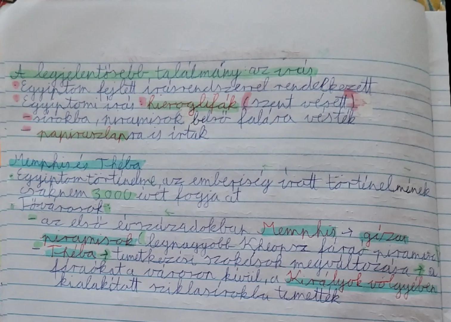 Az ókorn Egyiptom világa.

Foldművelé ca Milus mentén
• Az öskor vegen megjelenik, etterjed a földművelés nagy folyot
menten jöhetett létre
