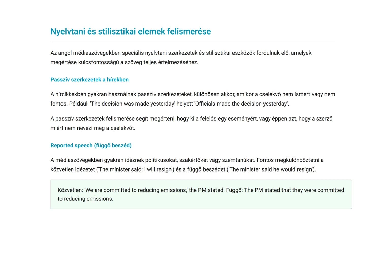 Angol szövegértés: újságcikkek és hírek feldolgozása
Angol újságcikkek, hírek és véleménycikkek megértése és elemzése
Angol Grade 10. Hungar
