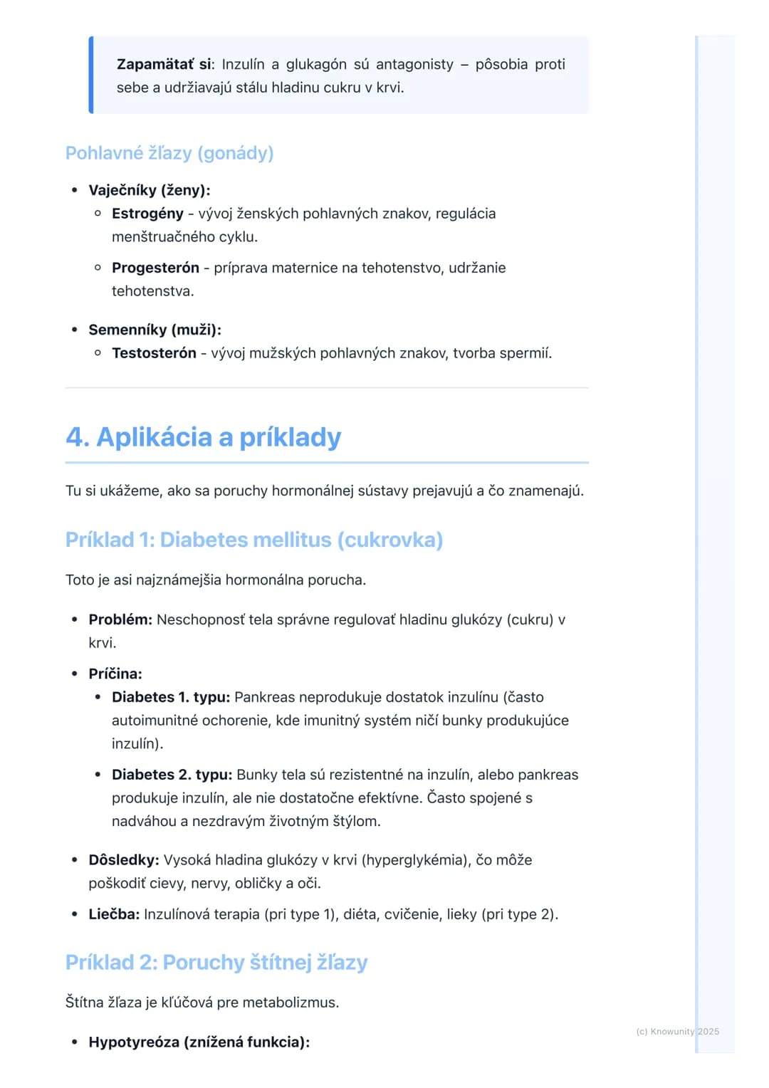 # Hormonálna sústava

1. Prehľad hormonálnej sústavy

Hormonálna sústava, alebo endokrinná sústava, je jeden z dvoch hlavných
regulačných sy