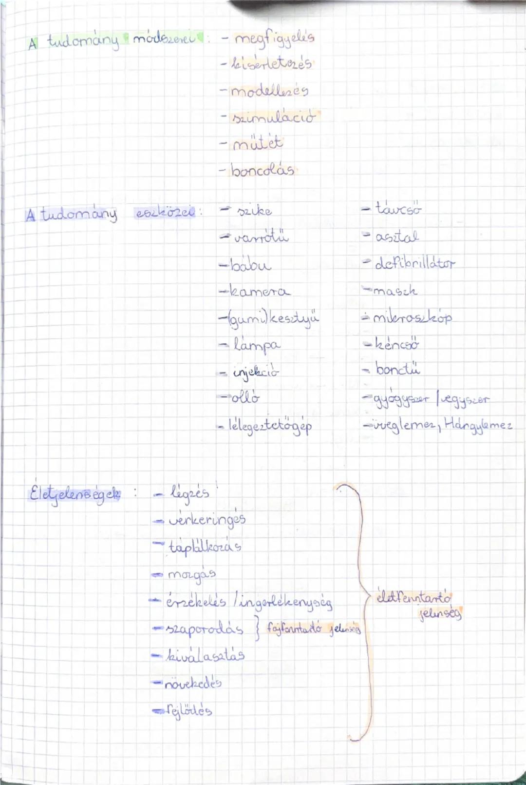 # Βισιοψία

bio = elő

biológia élőlényekkel foglalkozó tudomány

élőlények = -baktériumok

- növények

- állatok

- gombak

- emberek

élet