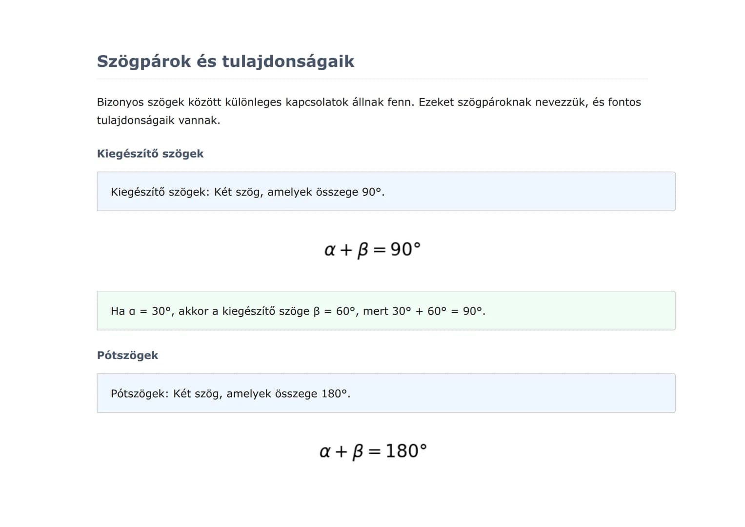Szögek fajtái, mérése és számítása -
Geometria alapjai
Szögek típusai, mérési módjai és számítási technikái
Matematika • Grade 7 • Hungary
M