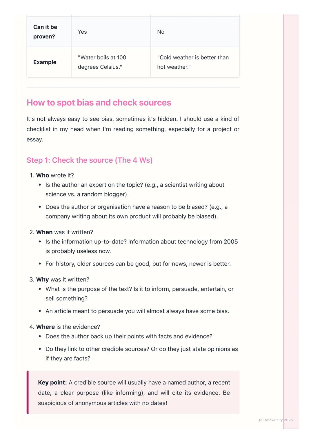 # Evaluating Information and
# Identifying Bias

An introduction to evaluating information

This is all about not just reading something, bu