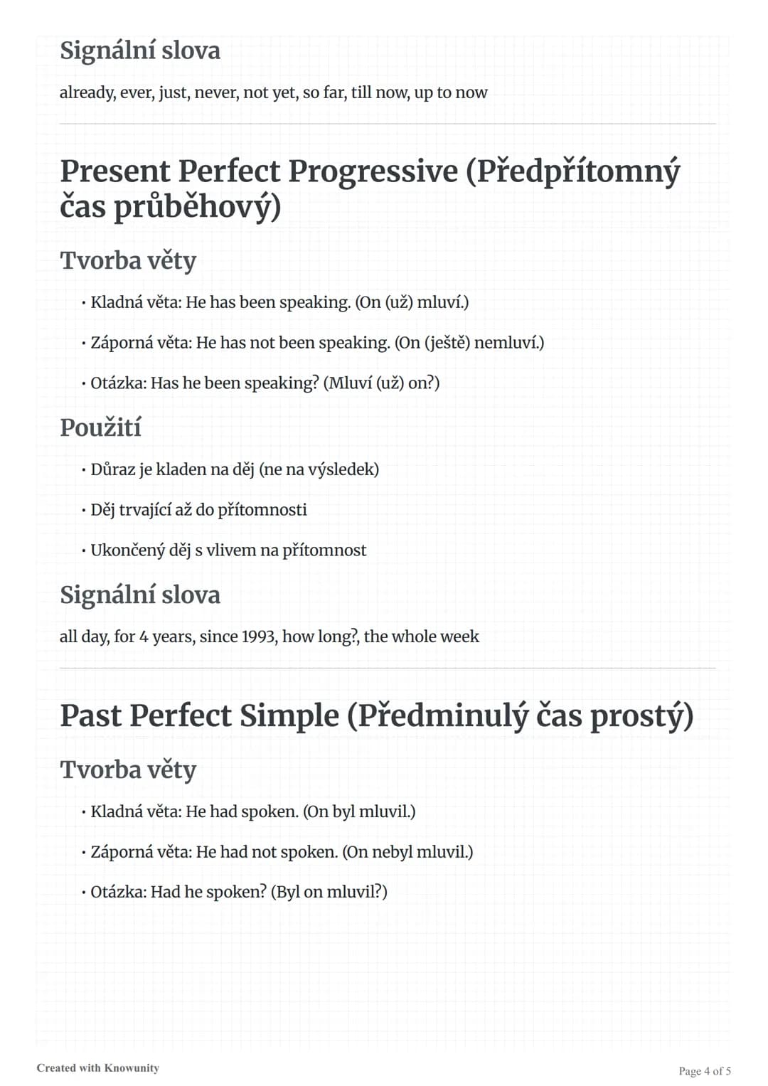 # Přehled anglických časů

Přehled a vysvětlení anglických časů včetně Simple Present, Present Progressive, Simple
Past a dalších.

# Přehle