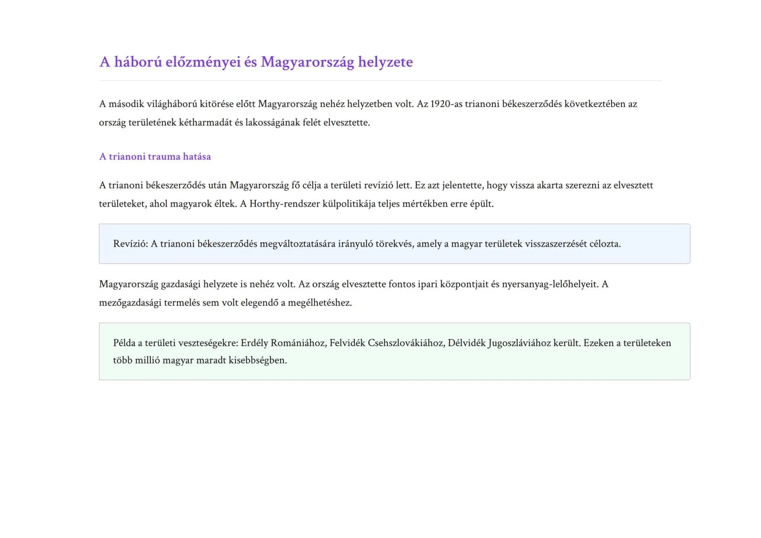 A második világháború és Magyarország belépése (1939-1945)
Magyarország második világháborús szerepe és belépésének okai
Történelem 	Grade 8