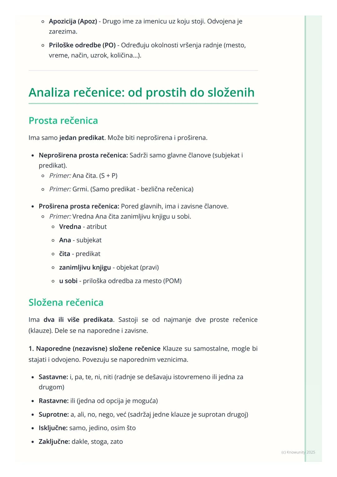 # Sintaksa (Nauka o rečenici)

Uvod u sintaksu

Sintaksa je deo gramatike koji proučava rečenicu. Bavi se time kako se reči
povezuju u veće 