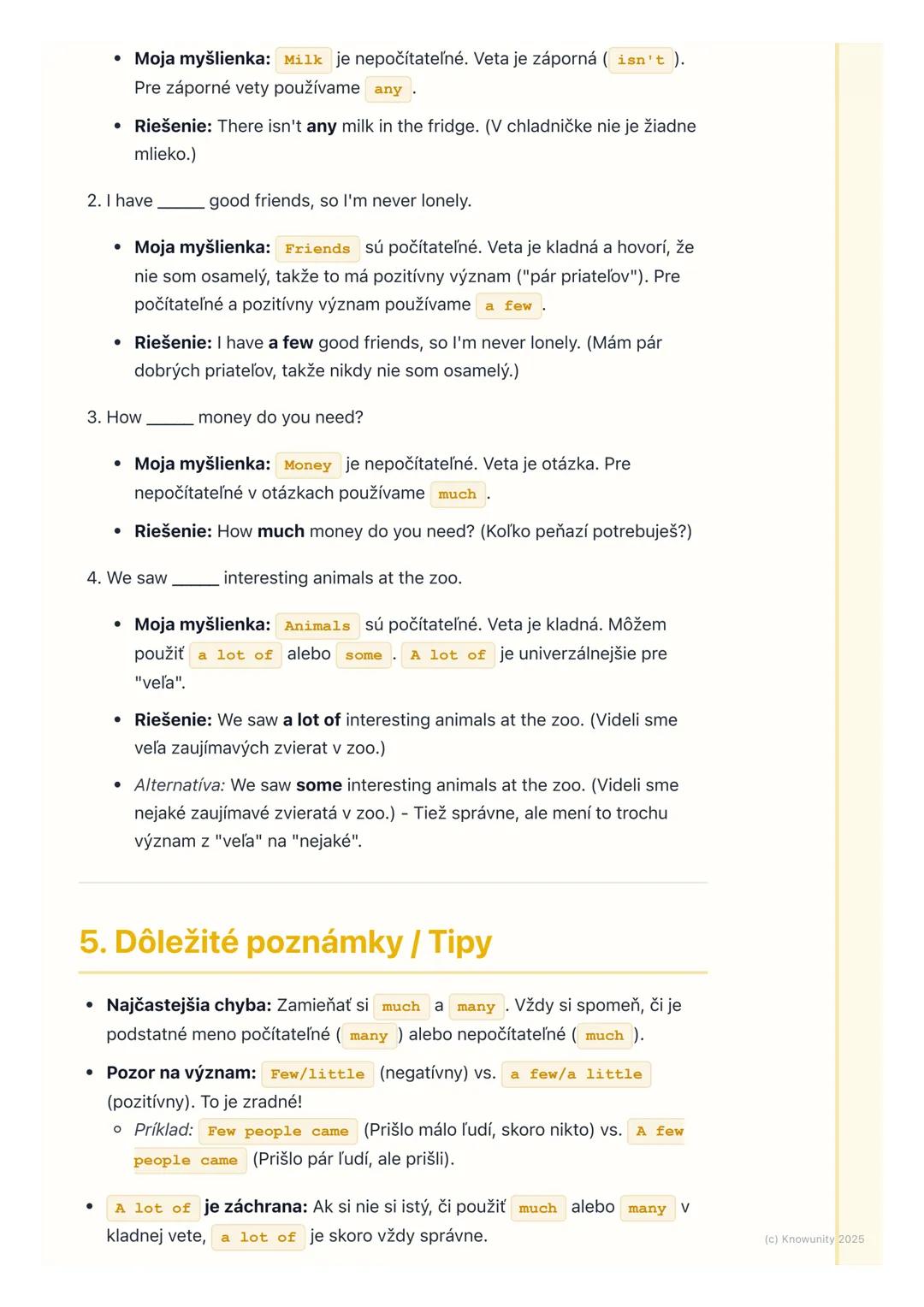 # Kvantifikátory (Quantifiers)

1. Prehľad / Úvod

Takže, dnes si zopakujeme a rozšírime vedomosti o kvantifikátoroch. To sú tie
slová, ktor