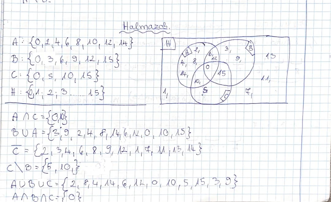Halmazok