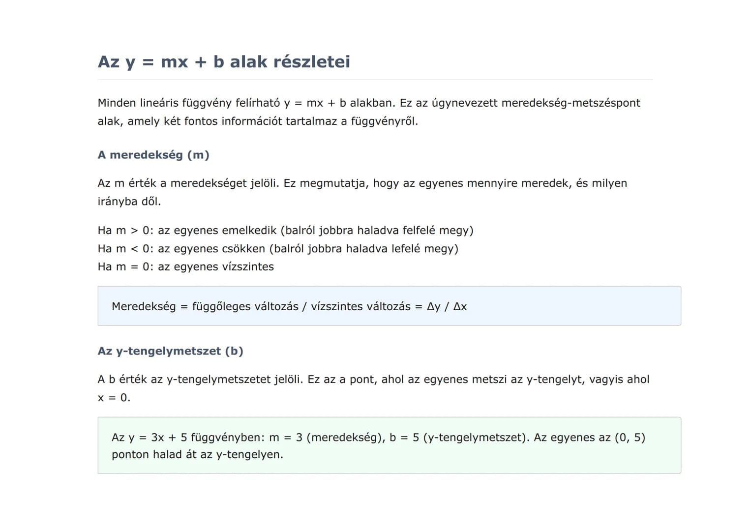 Lineáris függvények és egyenesek a
koordináta-rendszerben
Lineáris függvények megértése és grafikonjaik rajzolása
Matematika • Grade 8 • Hun