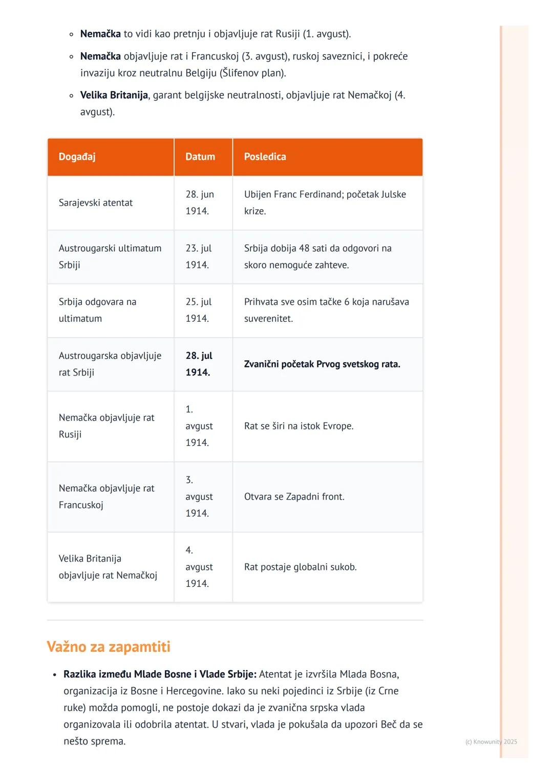 # Sarajevski atentat i početak rata

Situacija pred atentat

Evropa je početkom 20. veka bila kao "bure baruta". Postojale su velike napetos