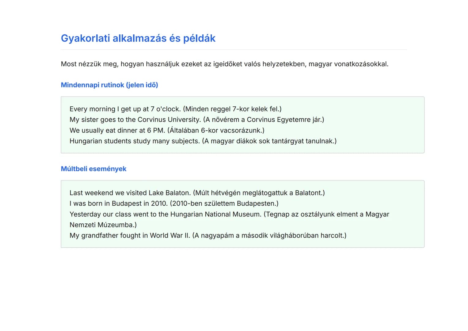 Angol igeidők: jelen, múlt és jövő idő használata
Az egyszerű igeidők helyes használata és gyakorlása
Angol • Grade 7 • Hungary
Mit fogunk m