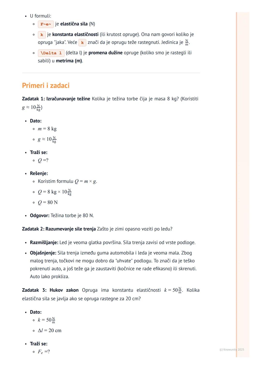 # Vrste sila (gravitaciona, sila trenja,
elastična sila)

Uvod u vrste sila

Sile su svuda oko nas. One guraju i vuku stvari. Zbog sila se t