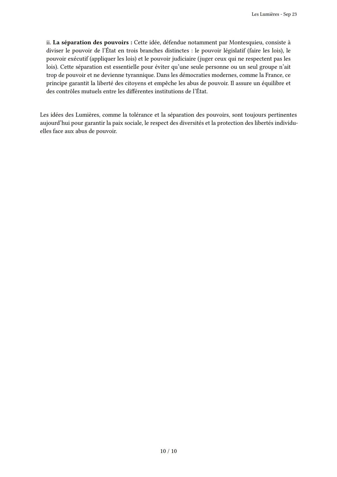 Les Lumières

Généré par Knowunity.fr - Sep 23

Description: Cet examen couvre le sujet des Lumières et leurs concepts clés en Histoire 4ème