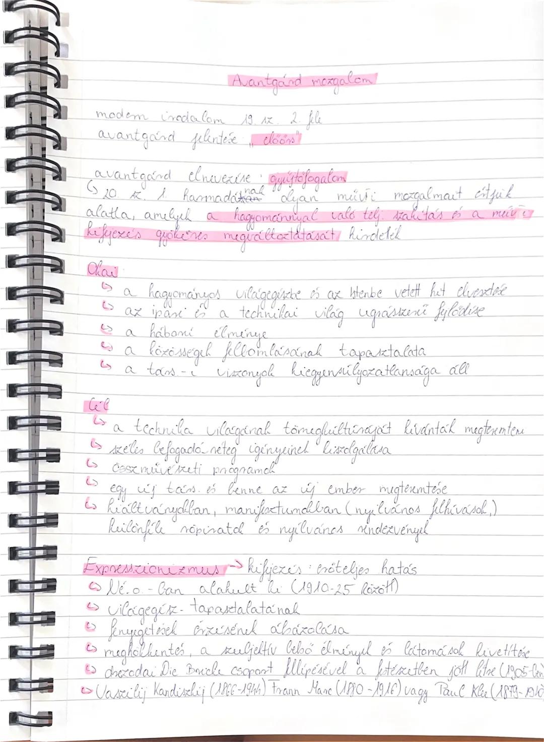 ## Avantgárd mozgalom
modern irodalom 19. sz 2. fele
avantgárd felnőtte "előzős"
avantgárd elnevezése: gyűjtőfogalom
6-20. sz. k. hamaros