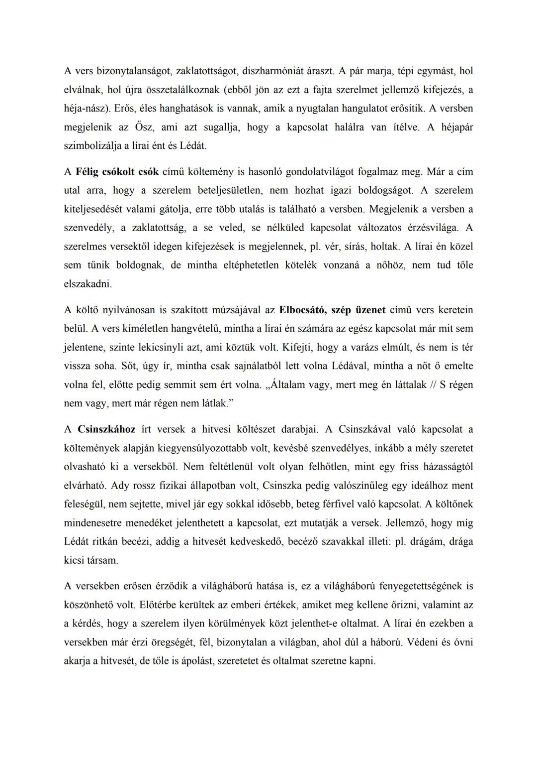 3. Ady Endre szerelmi költészete
Ady Endre a huszadik századi modern magyar irodalom egyik jelentős költője, a Nyugat
folyóirat egyik ikonik